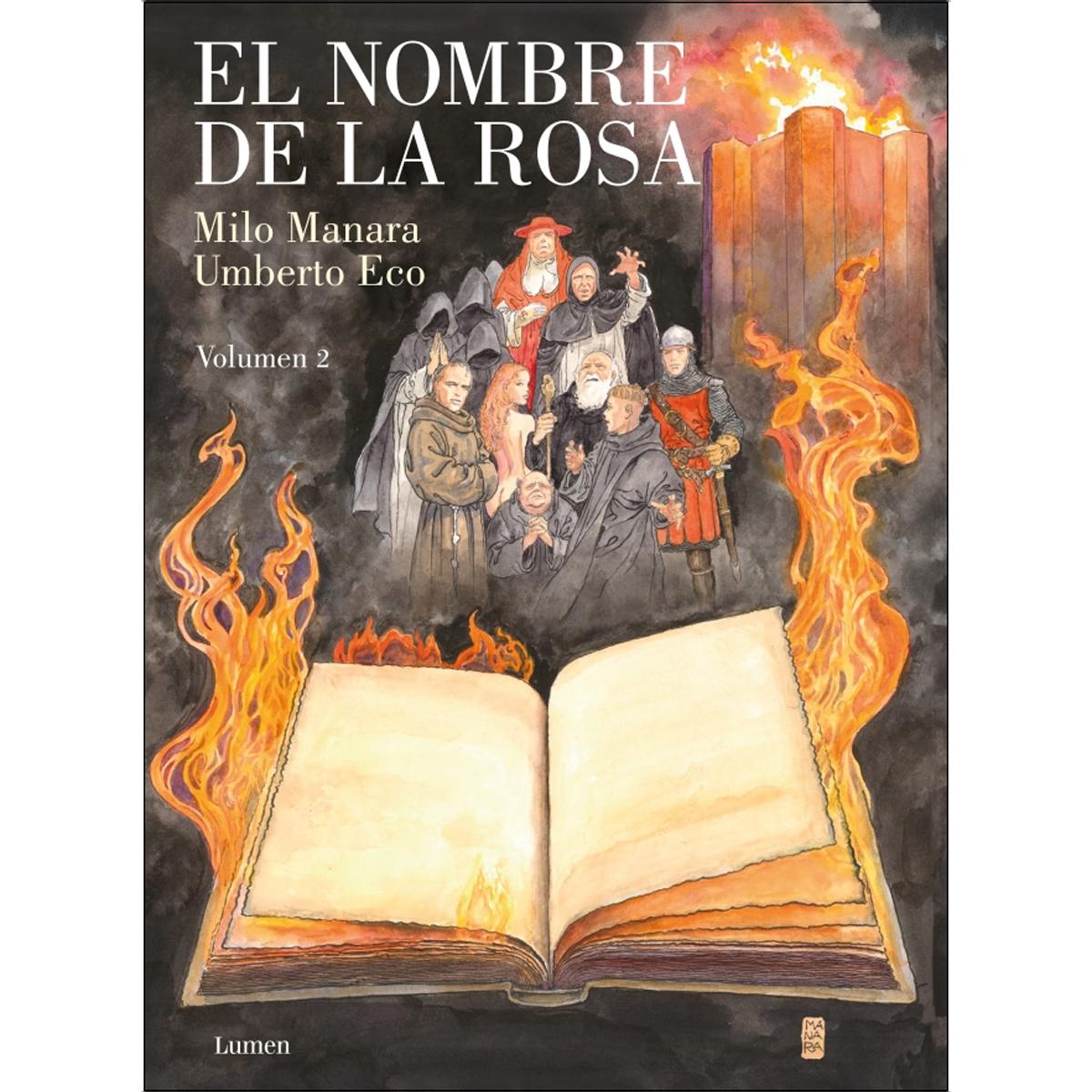 Imagem 0 de El nombre de la rosa (la novela gráfica) 2: Volumen 2 (de 2) (Capa dura)