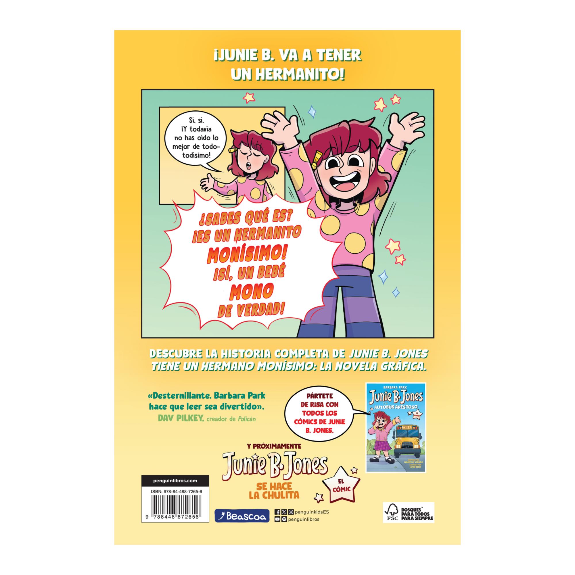 Junie B. Jones tiene un hermano monísimo (Junie B. Jones [el cómic]) (Capa mole) 2