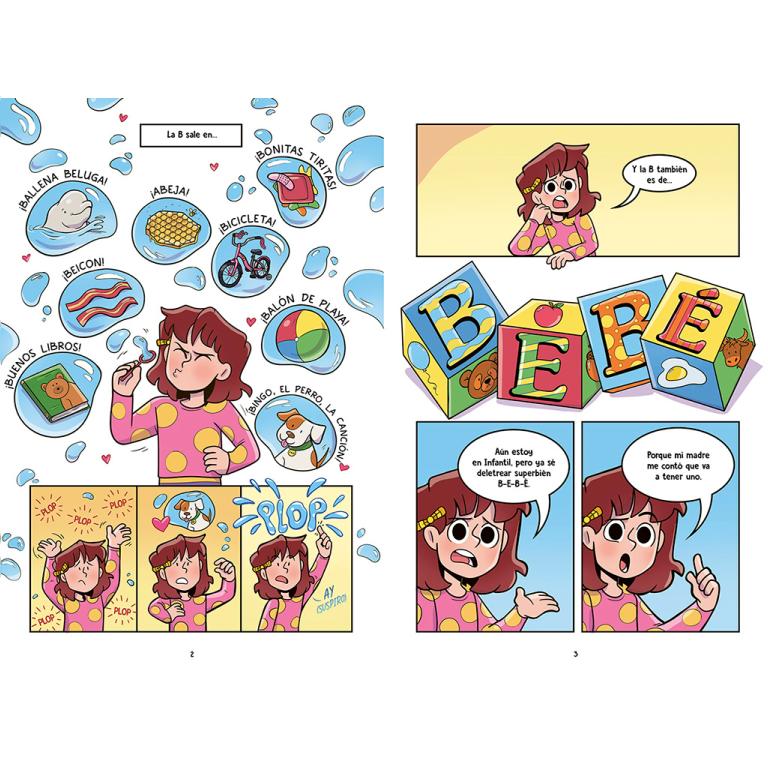Junie B. Jones tiene un hermano monísimo (Junie B. Jones [el cómic]) (Capa mole) 3