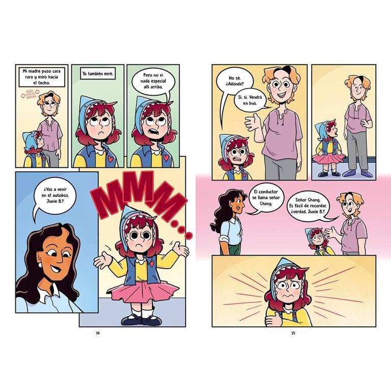 Junie B. Jones y el autobús apestoso (Junie B. Jones [el cómic]) (Capa mole) 4