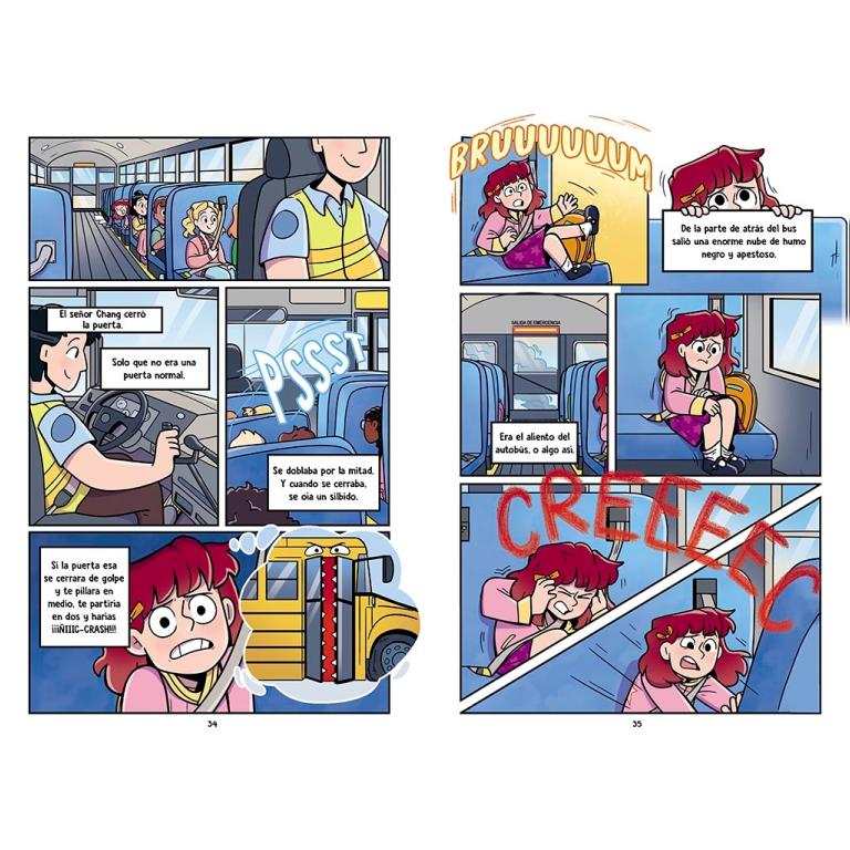 Junie B. Jones y el autobús apestoso (Junie B. Jones [el cómic]) (Capa mole) 5