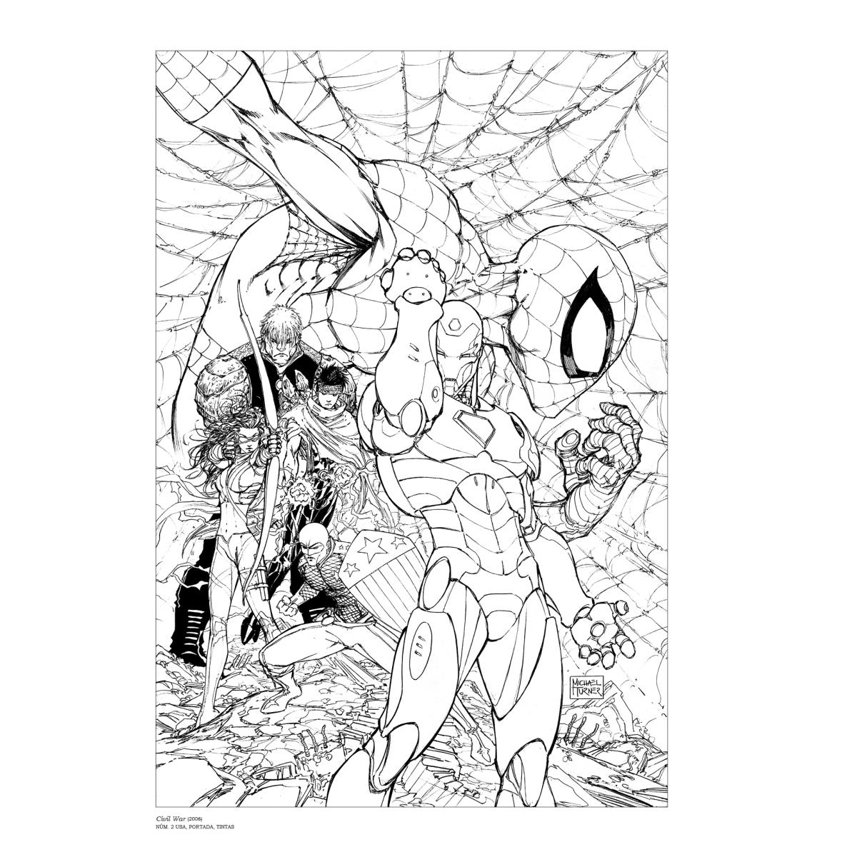 El arte de marvel de michael turner 4
