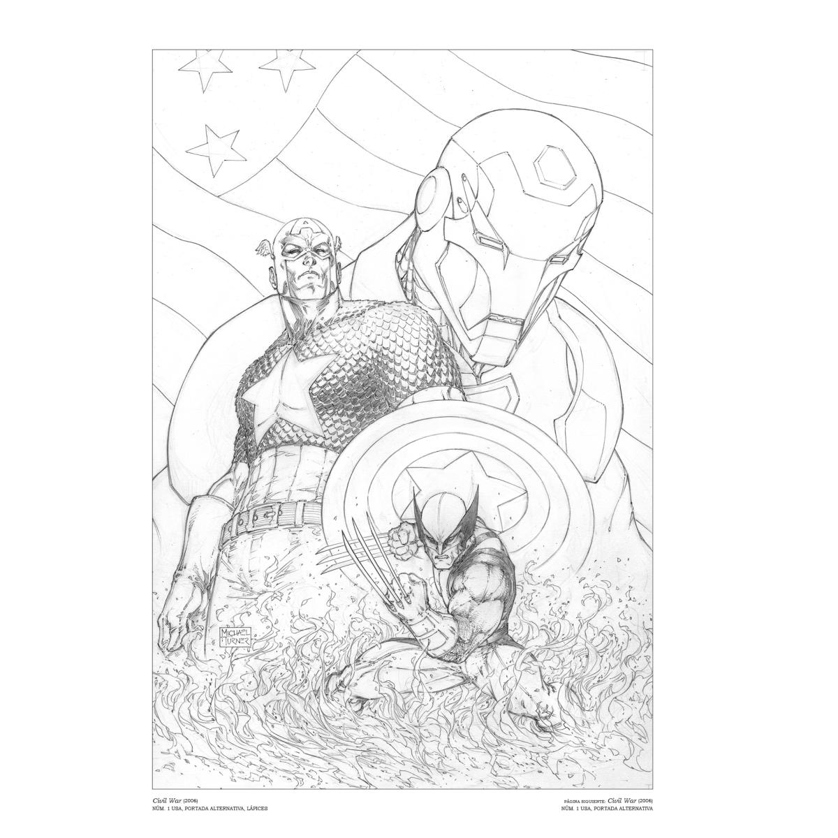 El arte de marvel de michael turner 6