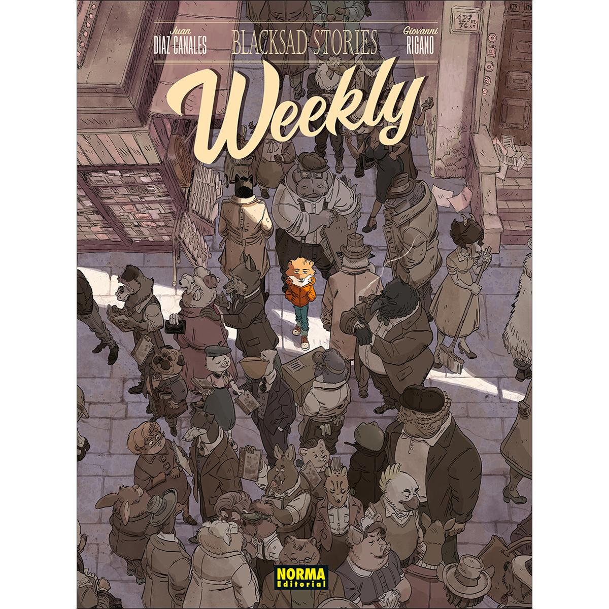Imagem 0 de BLACKSAD STORIES: WEEKLY (Capa dura)