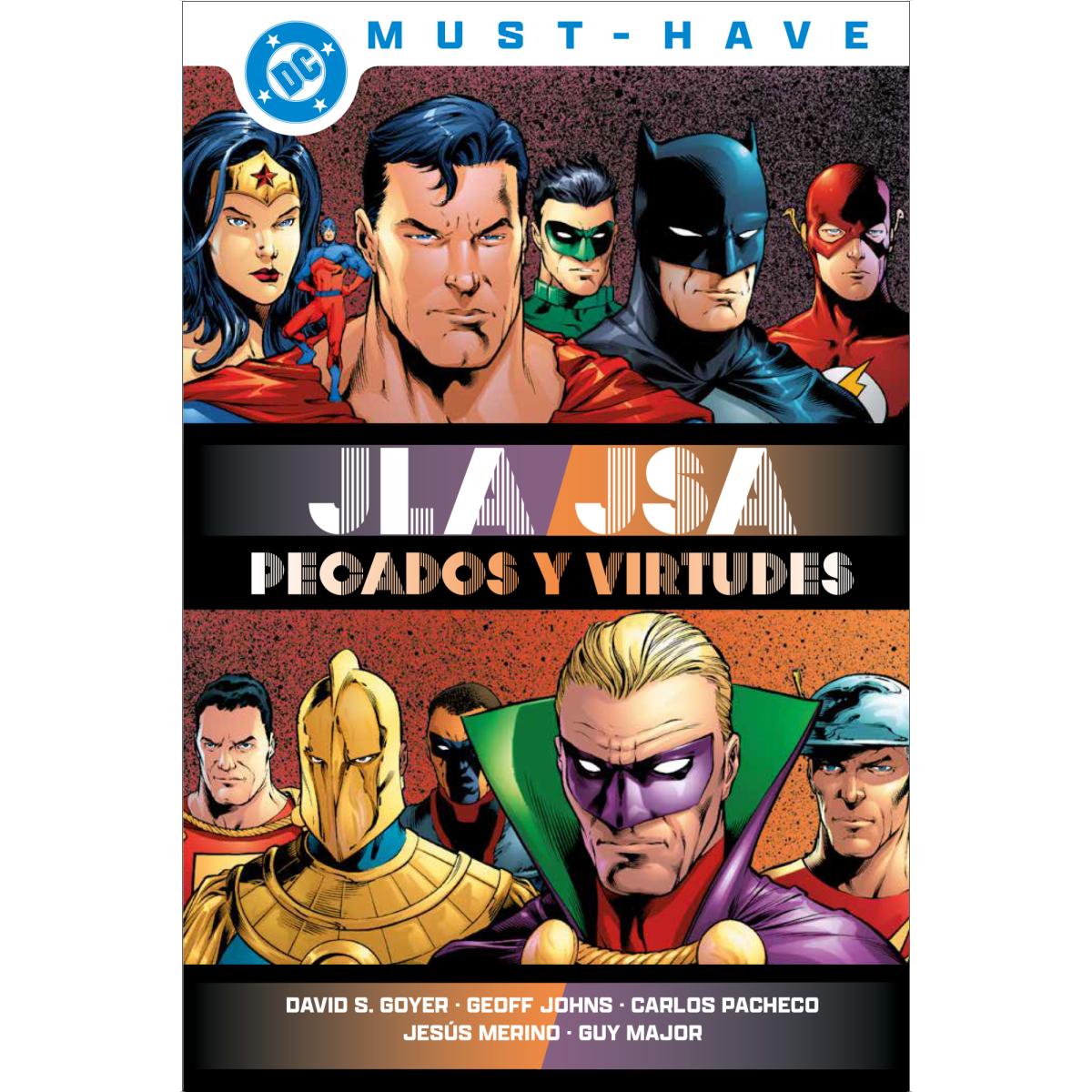 Dc must-have jla/jsa. pecados y virtudes (Capa dura) 1
