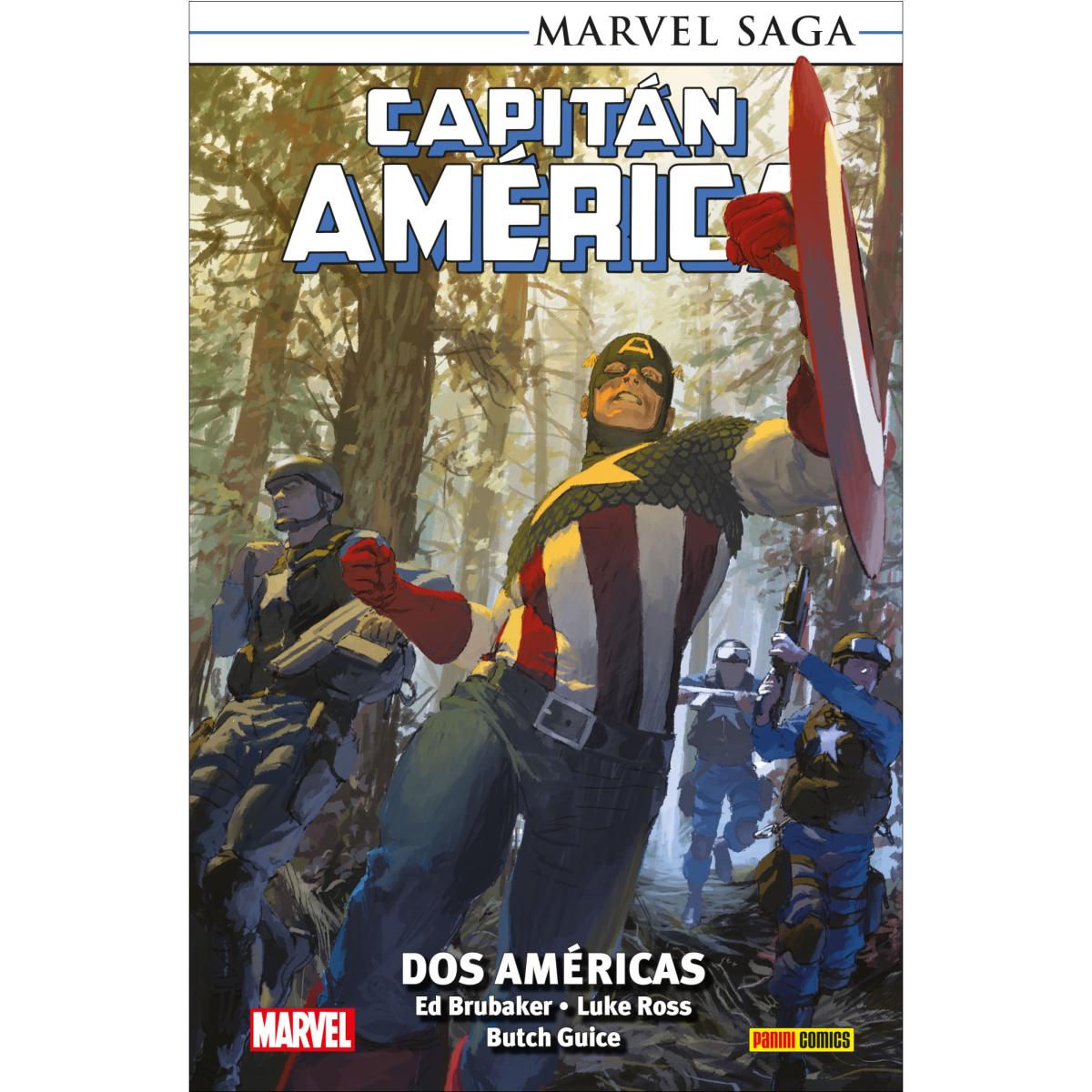 Marvel saga tpb capitán américa 11. dos américas (Capa mole) 1