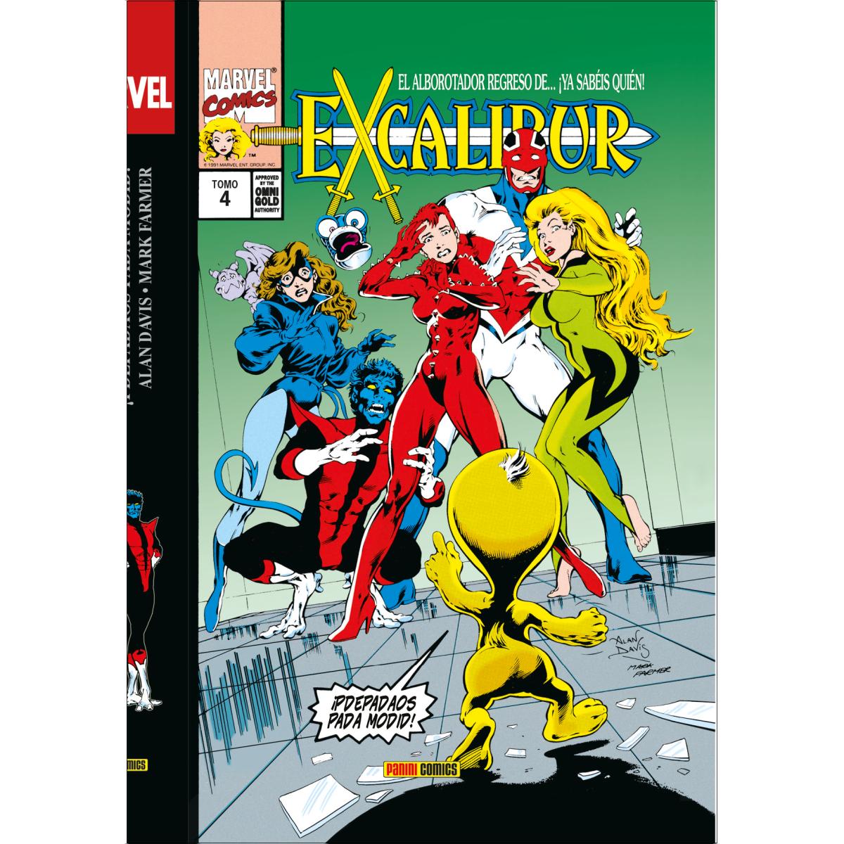 Marvel gold omnibus excalibur 4. ¡pdepadaos pada modid! (Capa dura) 1