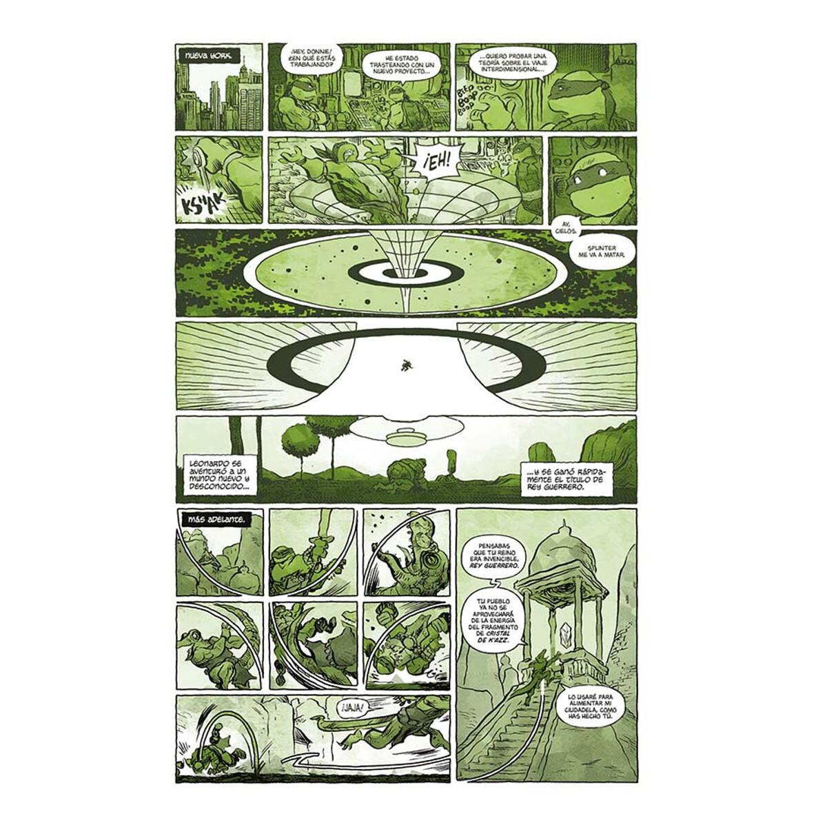 Tmnt: blanco negro y verde 3