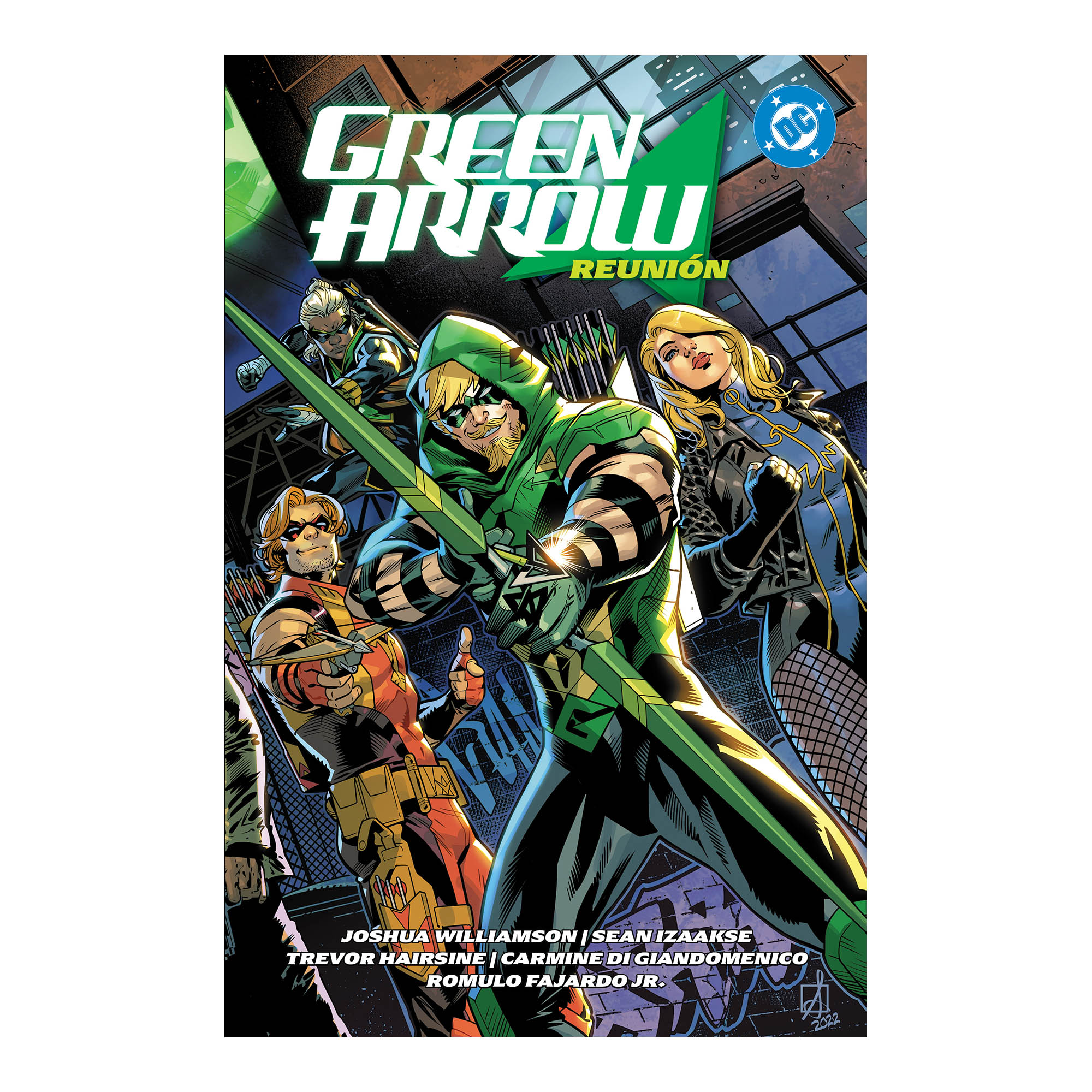 Green arrow 1.Reunión 1