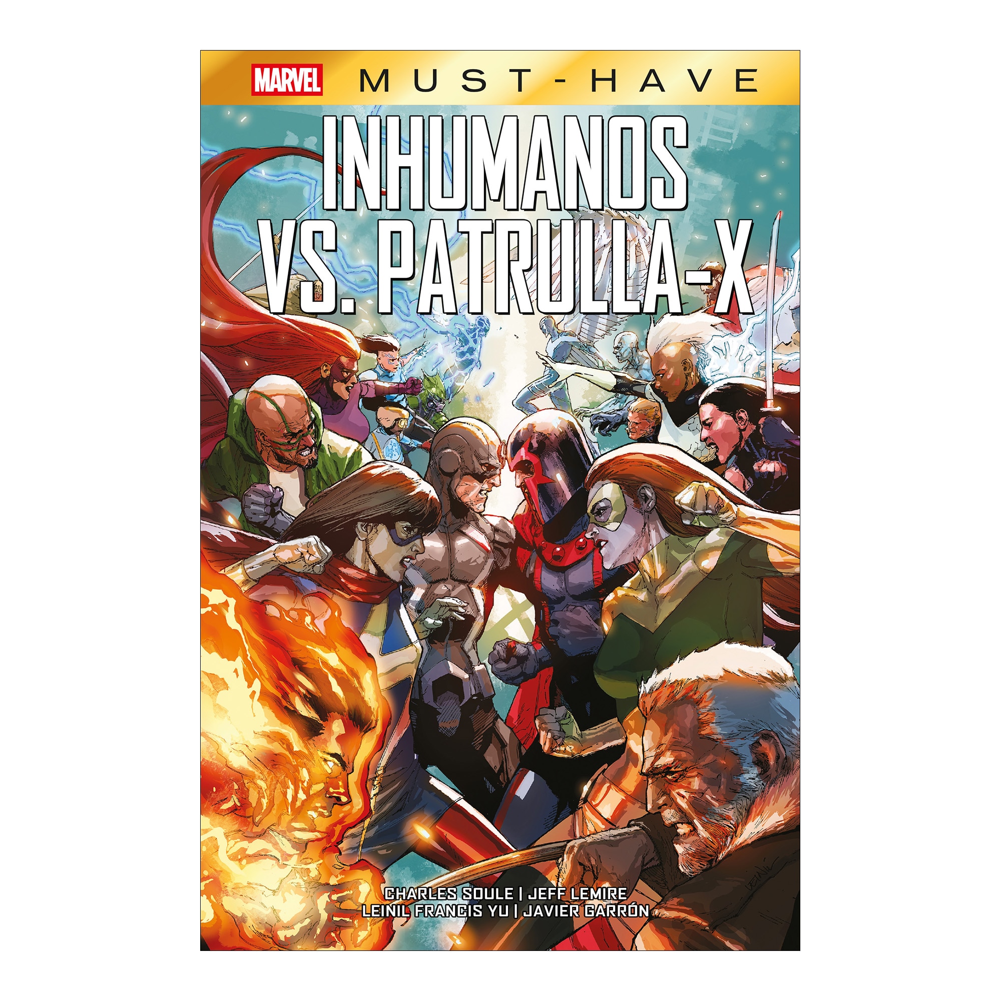 Inhumanos vs.Patrulla-x 1