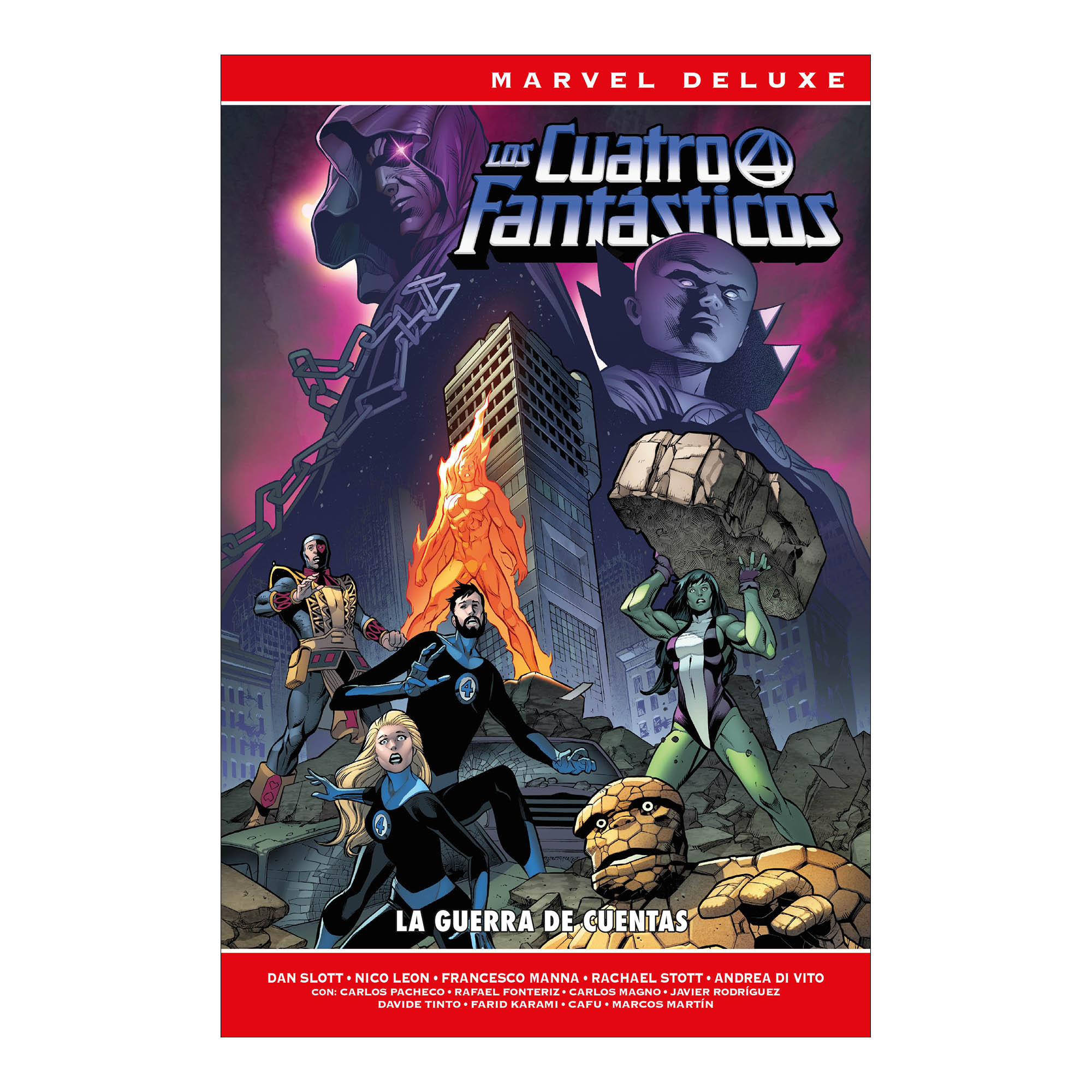 Imagem 0 de Los 4 fantásticos de dan slott 4.La guerra de cue