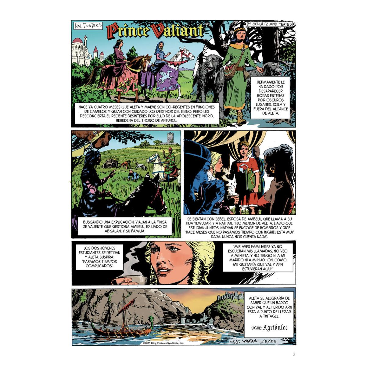 PRÍNCIPE VALIENTE 2025 (Capa dura) 2