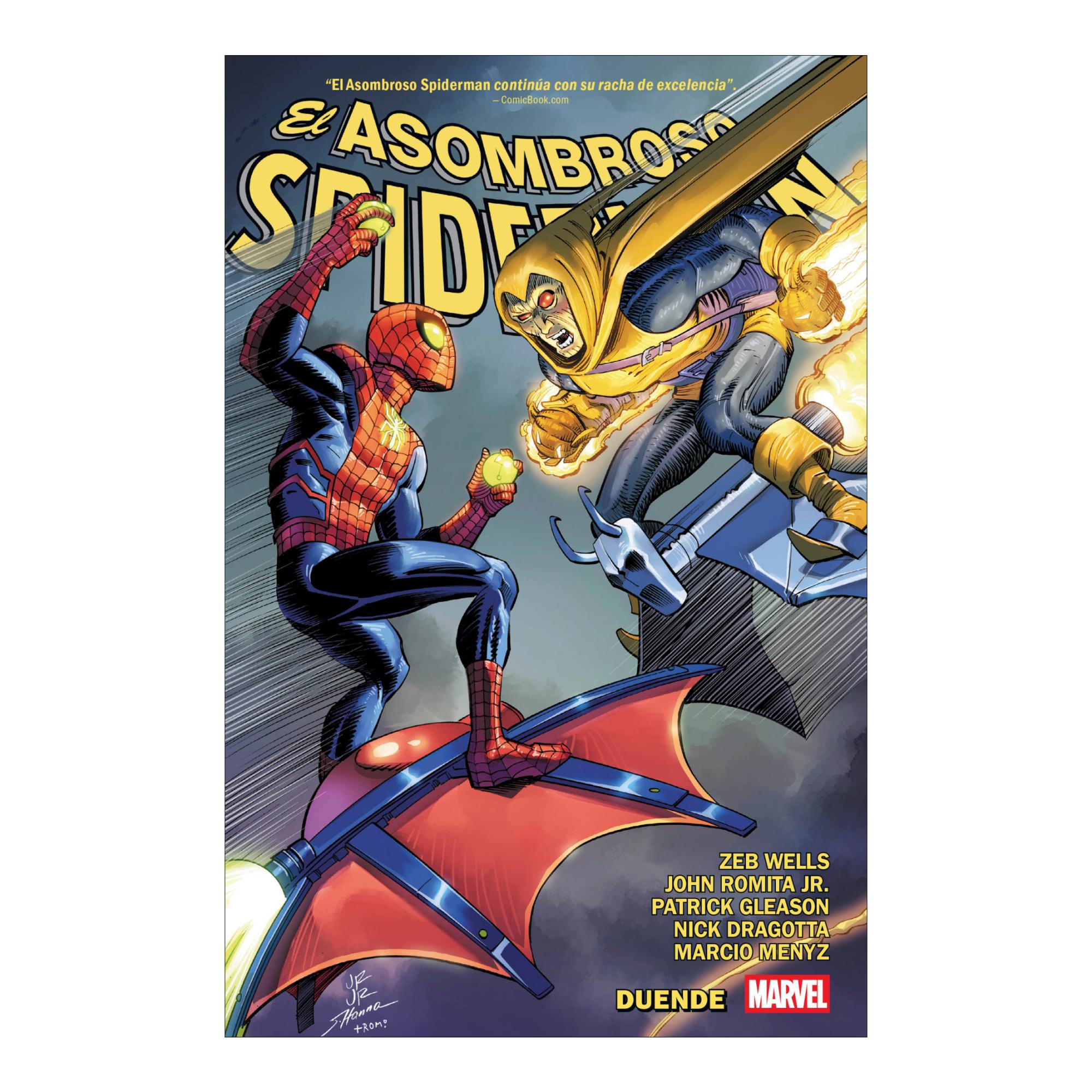 El  asombroso spiderman de zeb wells 3.Duende 1