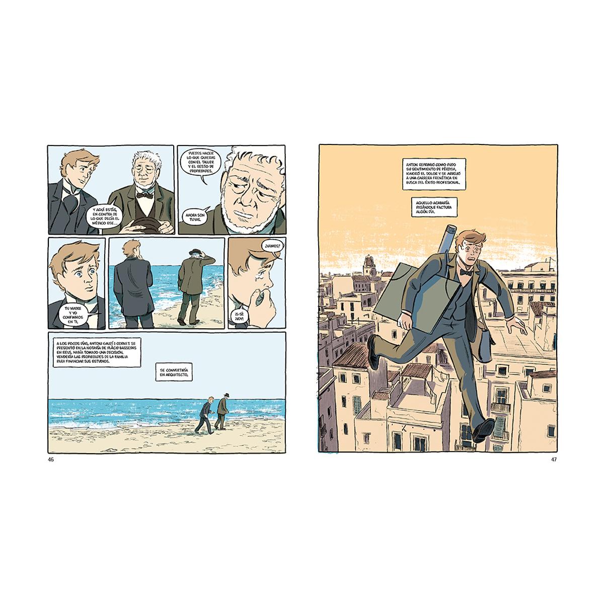 Gaudí: el soñador de Barcelona: Una biografía ilustrada (Capa mole) 2