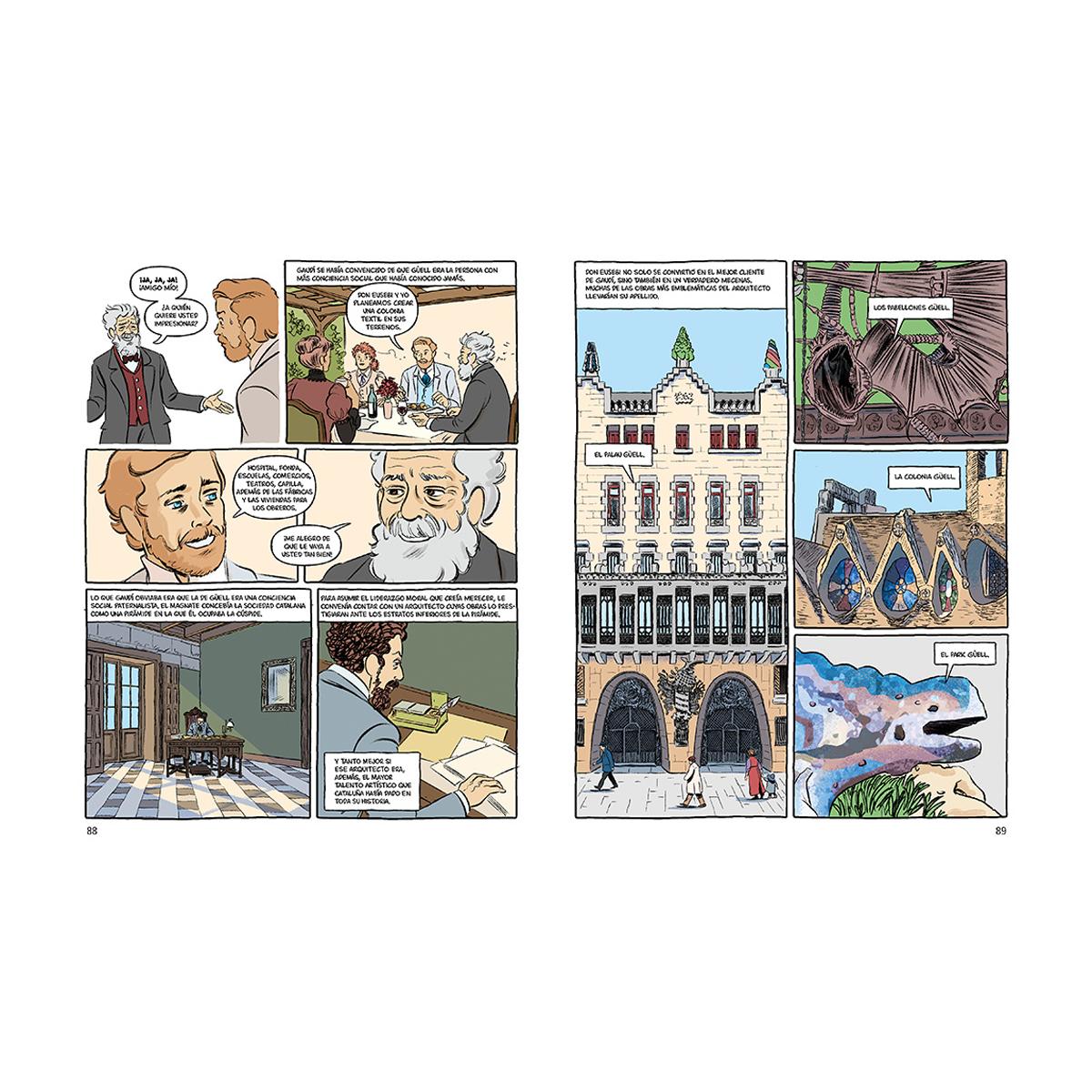 Gaudí: el soñador de Barcelona: Una biografía ilustrada (Capa mole) 3
