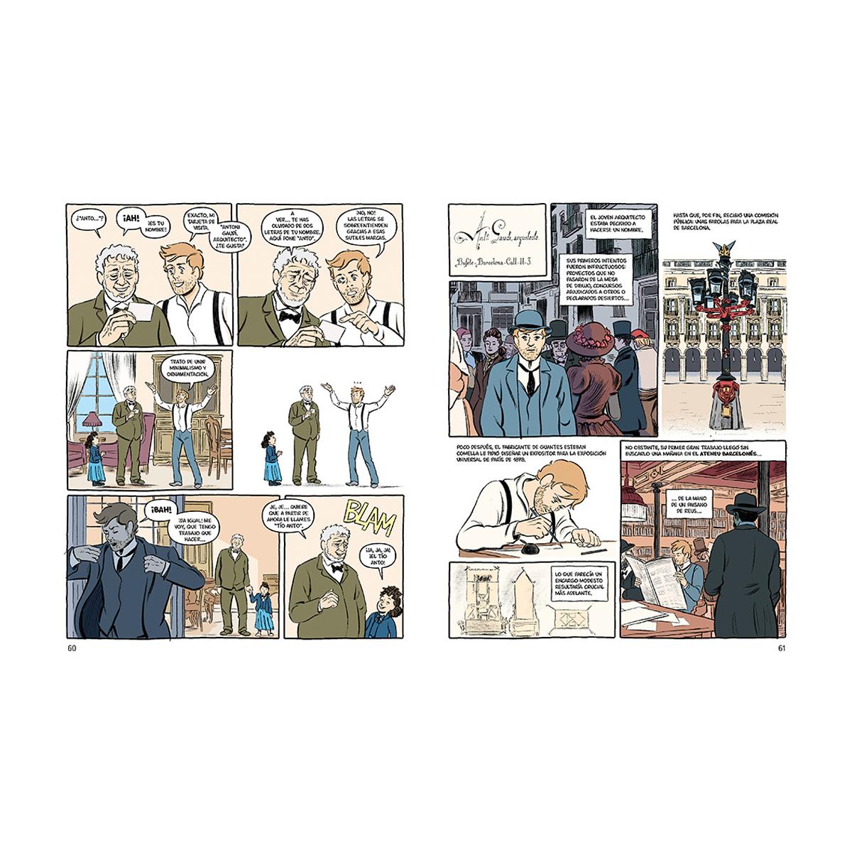 Gaudí: el soñador de Barcelona: Una biografía ilustrada (Capa mole) 4