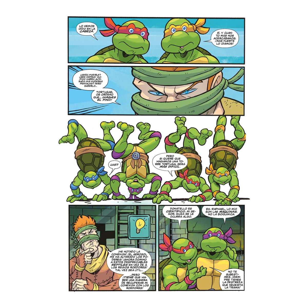 Teenage mutant ninja turtles : las aventuras anima 8