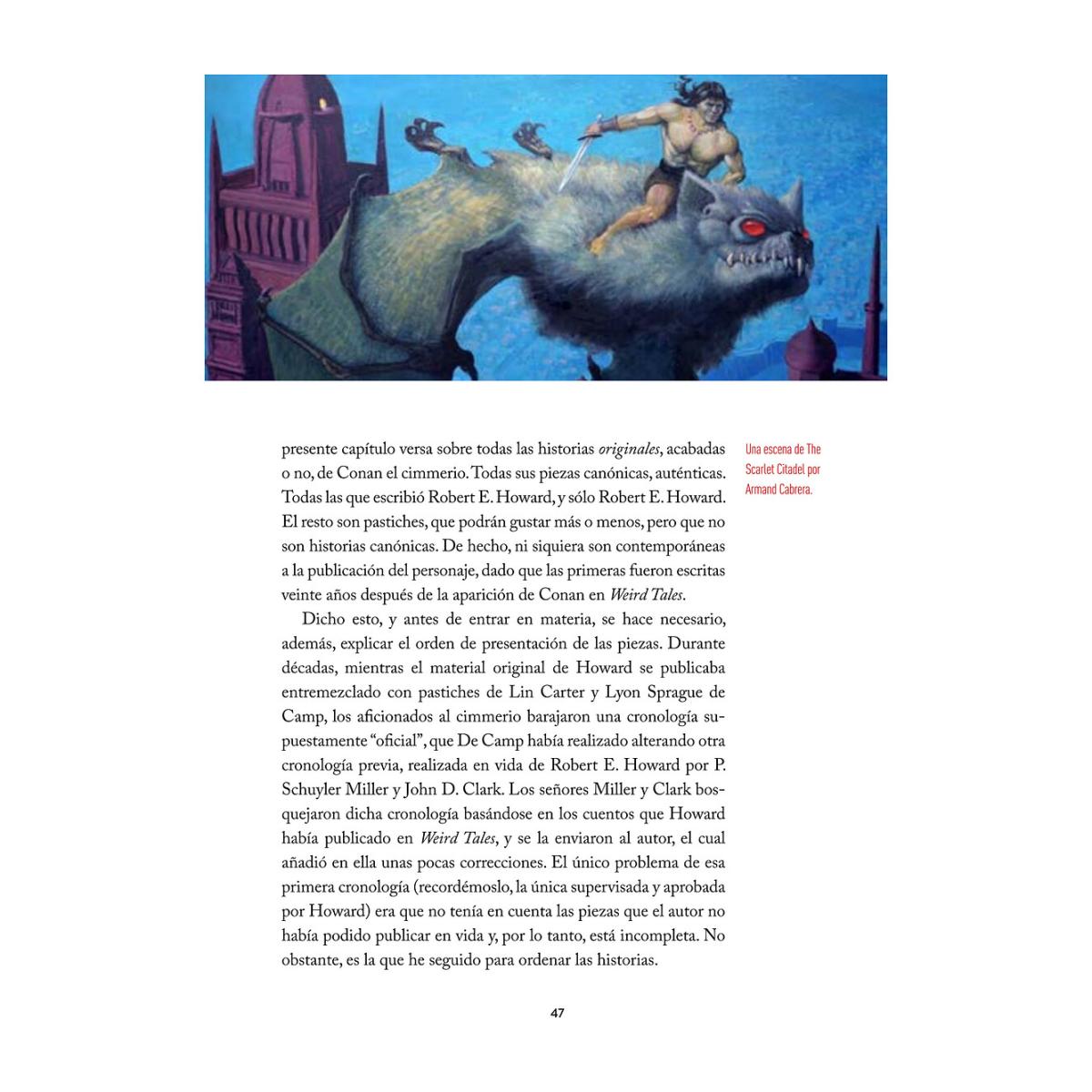 Conan el barbaro.Su travesia por la literatura 4