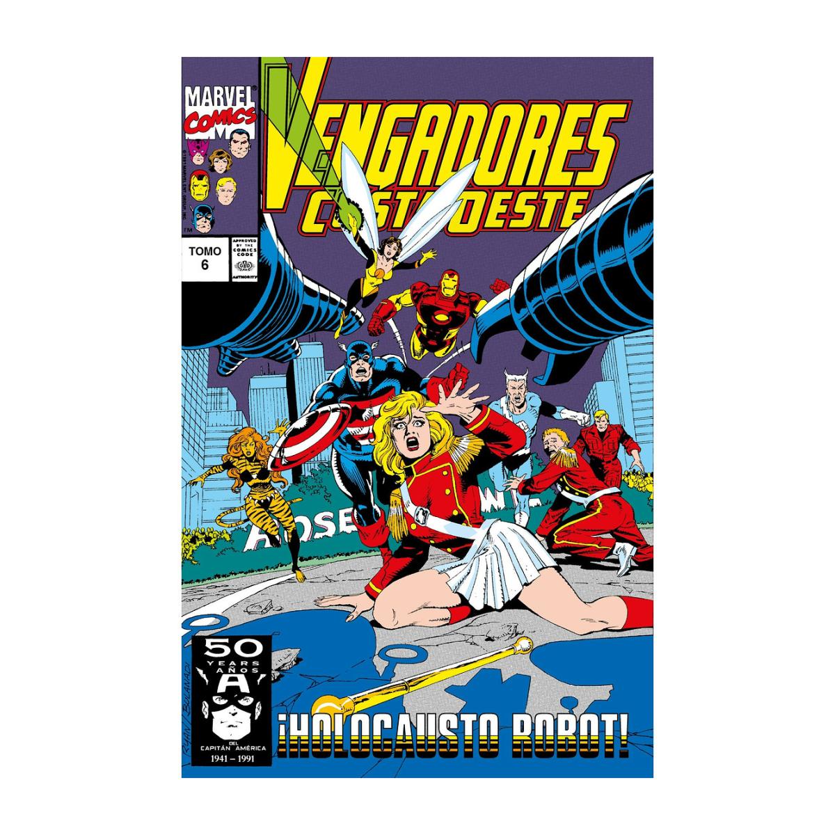 Imagem 0 de Los vengadores costa oeste 06 marvel limited edit