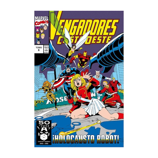 Imagem 0 de Los vengadores costa oeste 06 marvel limited edit