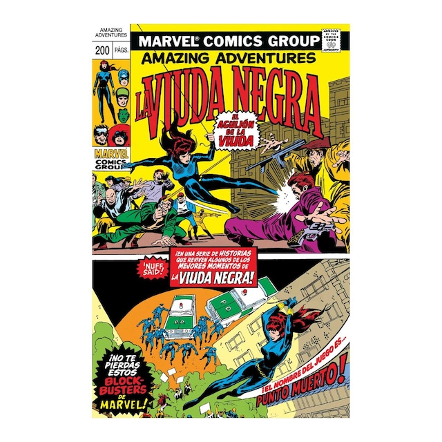 Imagem 0 de Tpb viuda negra: el aguijon de la viudamarvel li