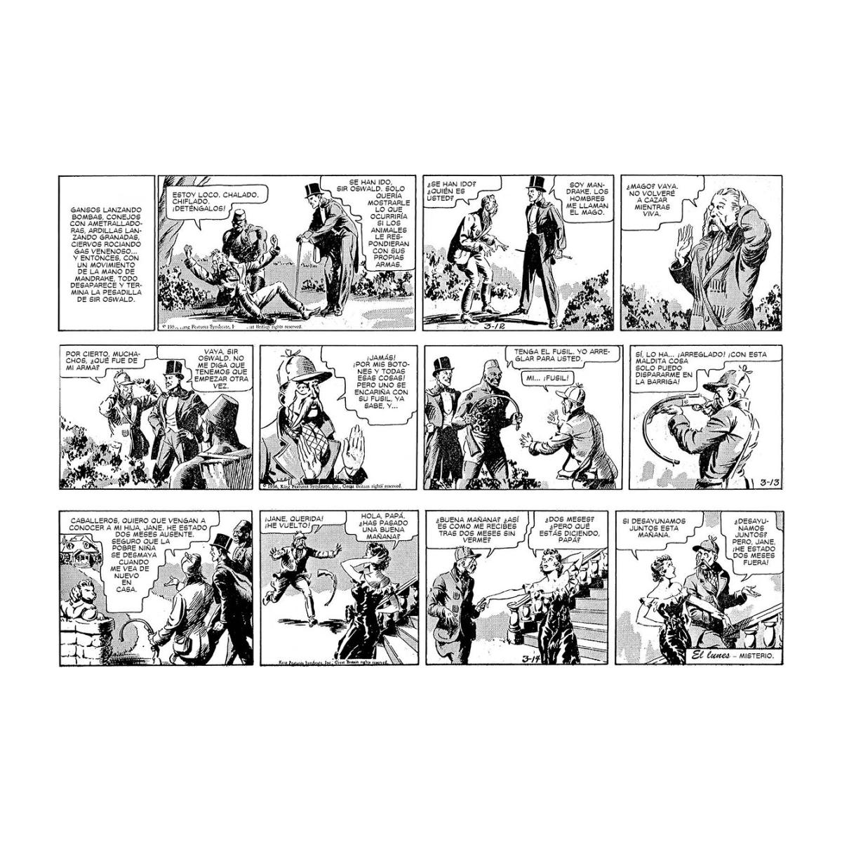 MANDRAKE EL MAGO 1936-1937 (Capa dura) 2
