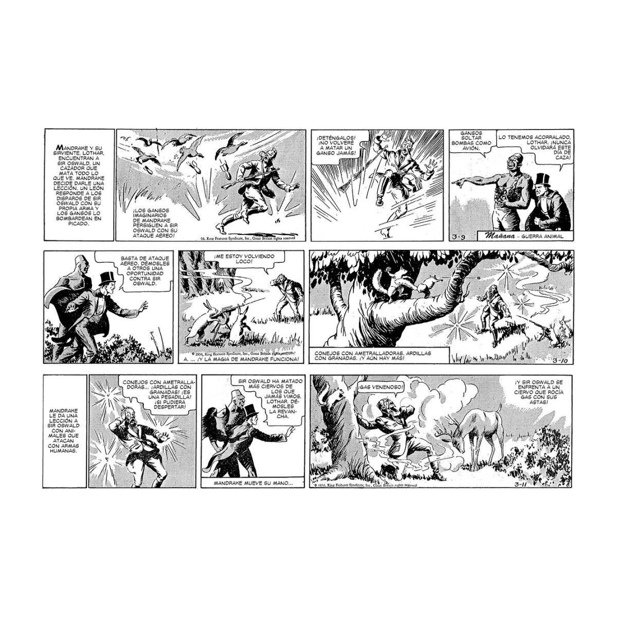 MANDRAKE EL MAGO 1936-1937 (Capa dura) 3