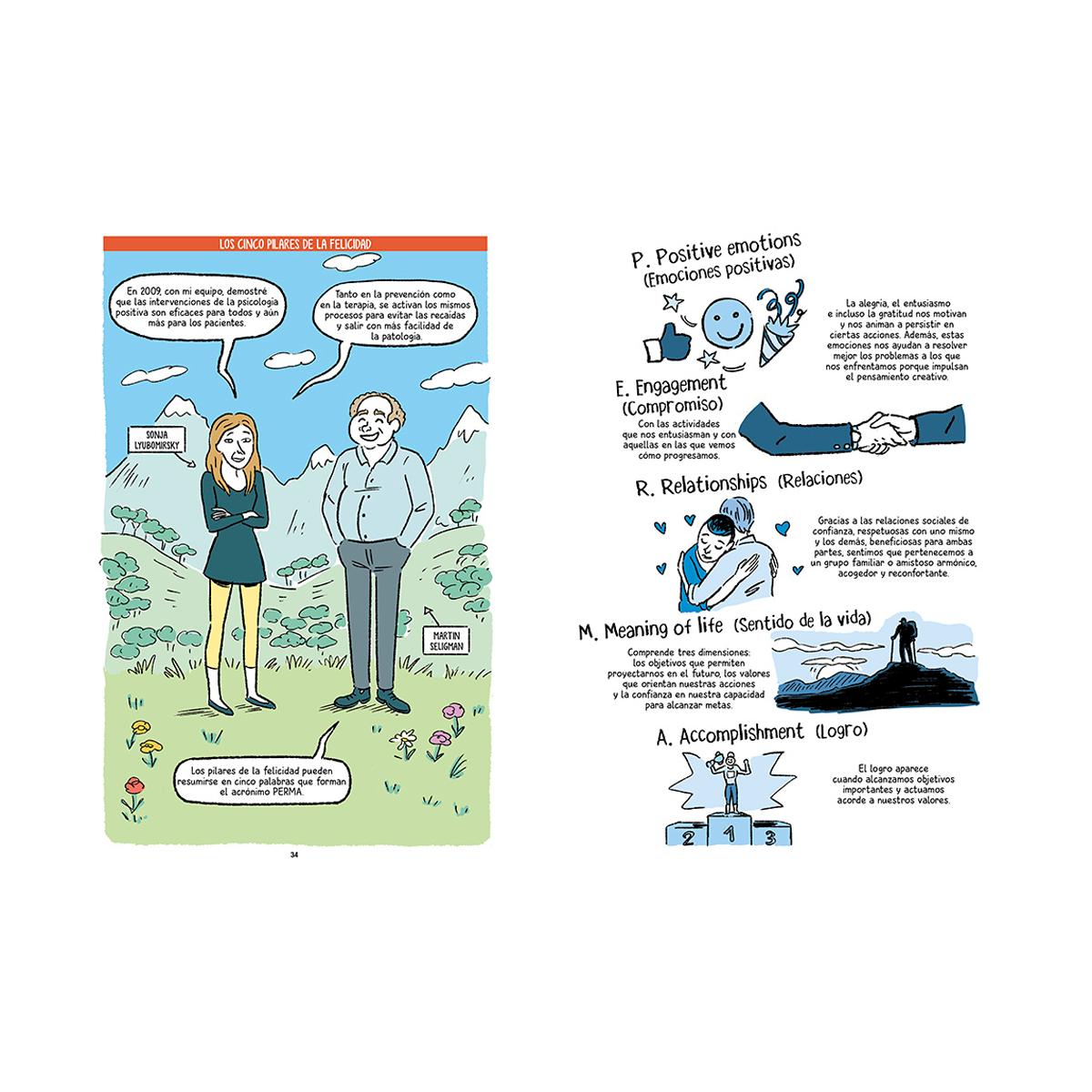 En busca de la felicidad perdida: Una novela gráfica para aprender a ser feliz (Capa dura) 3