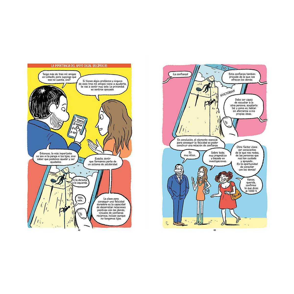 En busca de la felicidad perdida: Una novela gráfica para aprender a ser feliz (Capa dura) 4