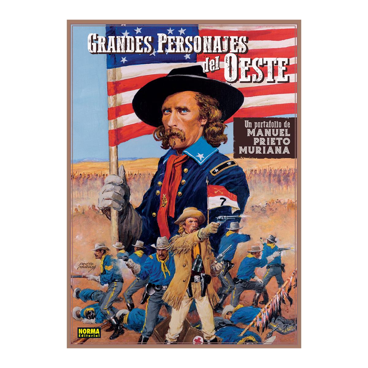 GRANDES PERSONAJES DEL OESTE. PORTAFOLIO MANUEL PRIETO MURIANA (Capa mole) 1