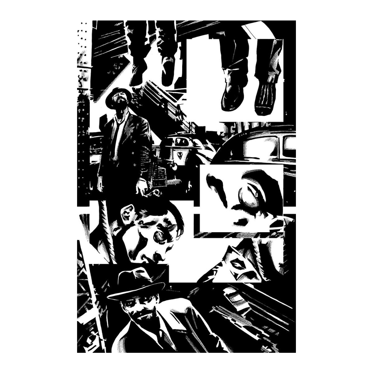 Black grid noir anthology 4