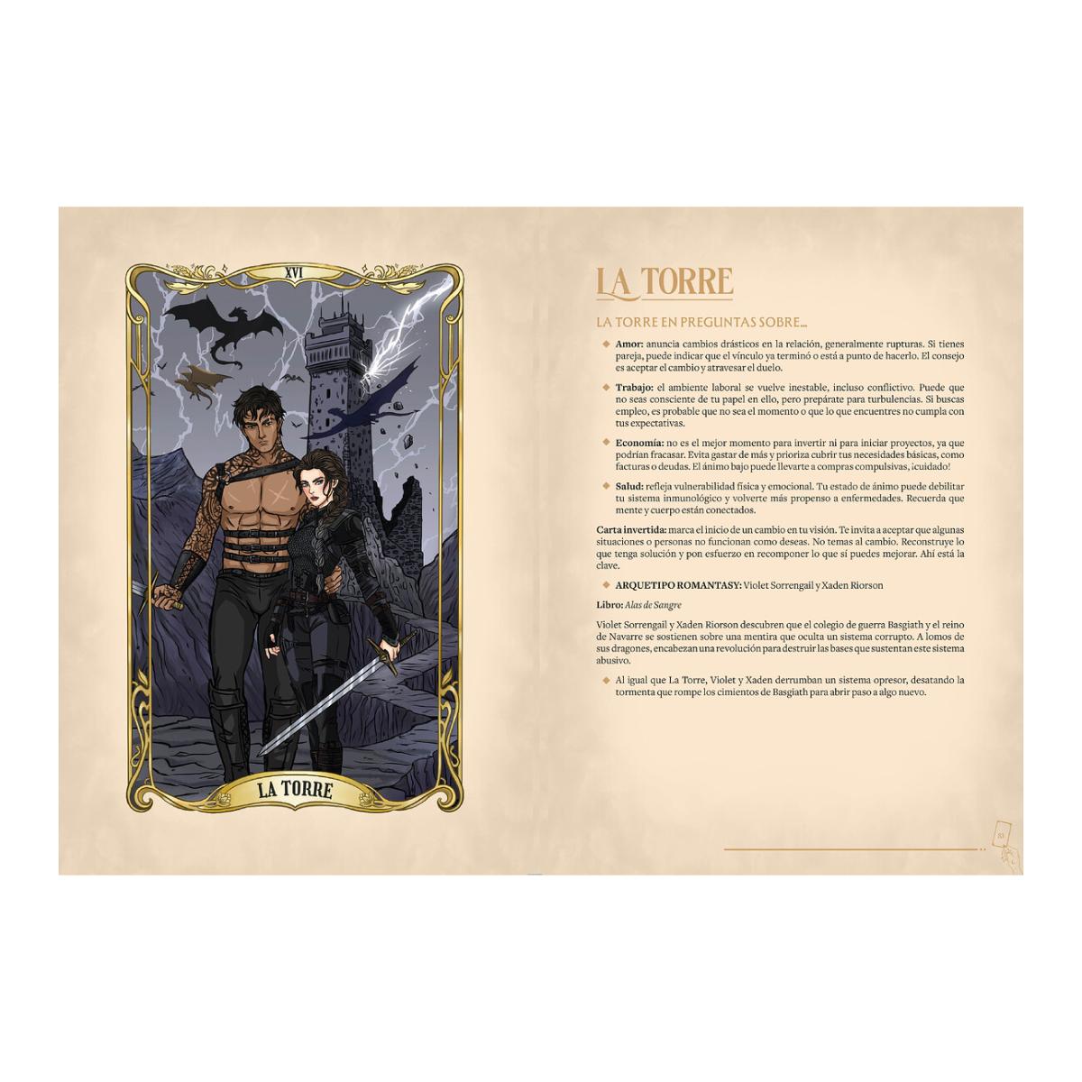 El tarot del romantasy. artbook de las c (Capa dura) 3