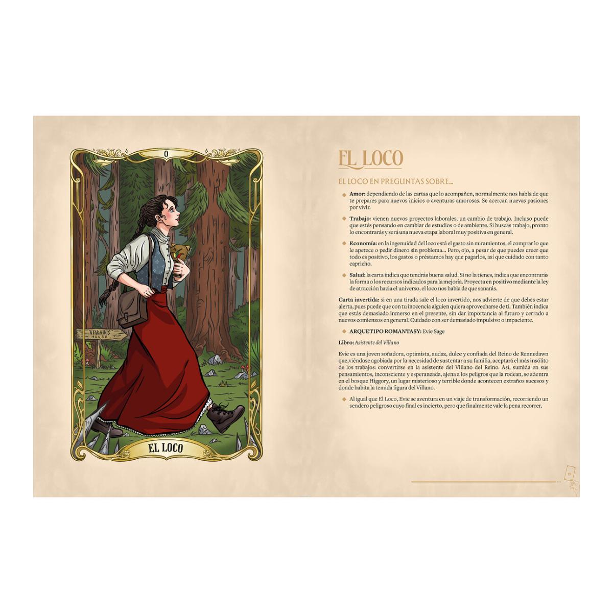 El tarot del romantasy. artbook de las c (Capa dura) 4