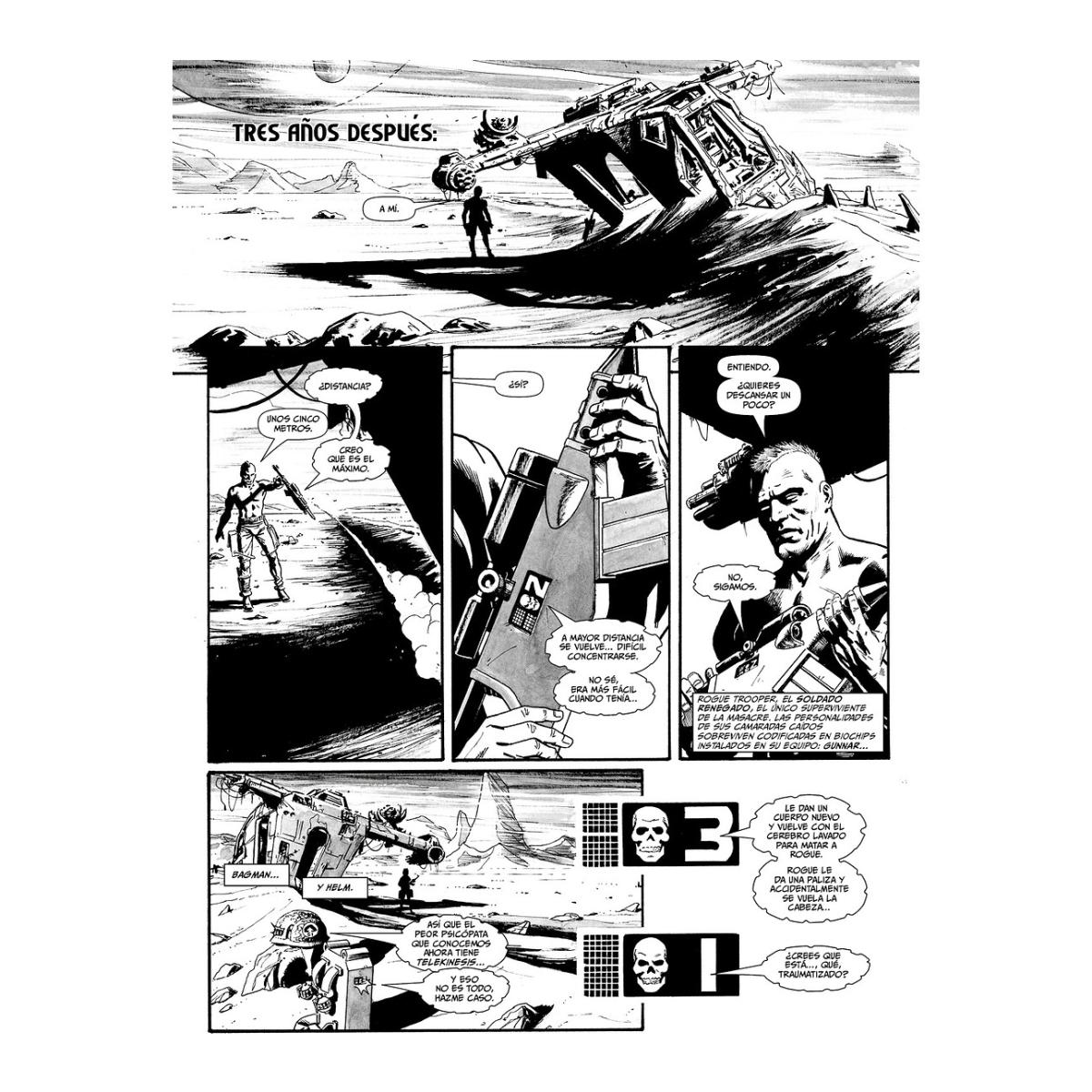 Rogue trooper: muerte de un soldado (Capa dura) 3