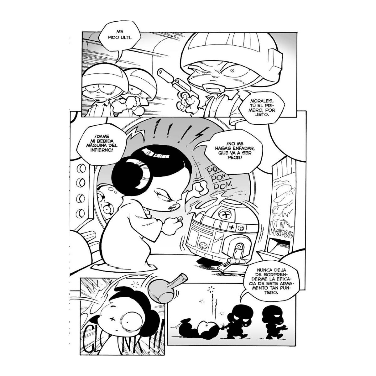 Los cabezones de las galaxias (Capa dura) 3