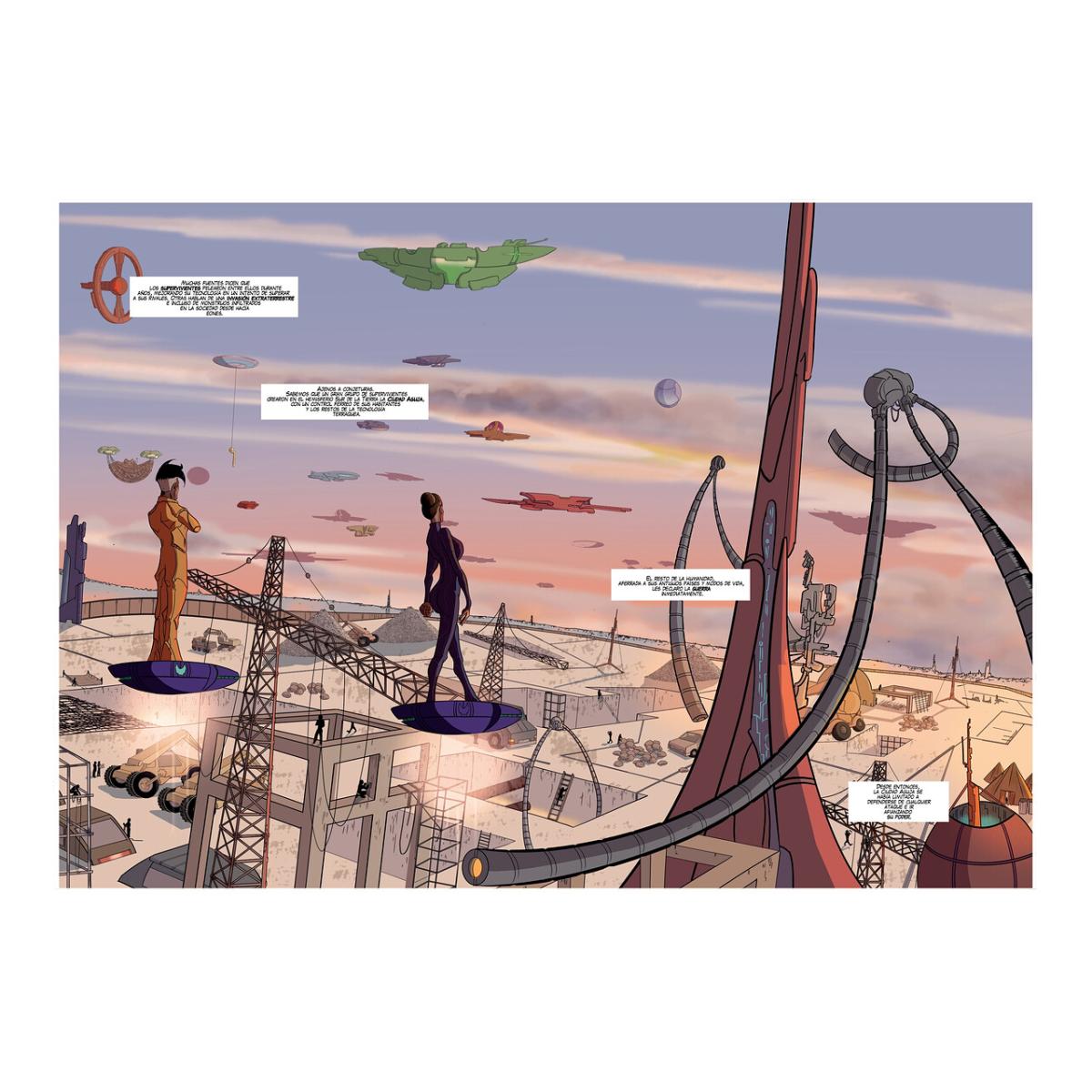 LA CIUDAD AGUJA  (Capa Mole com Lapelas) 2