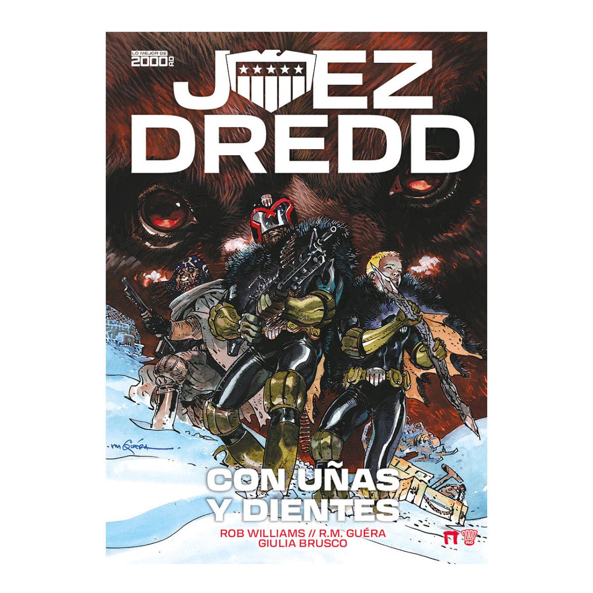 Imagem 0 de JUEZ DREDD: CON UÑAS Y DIENTES (Capa dura)