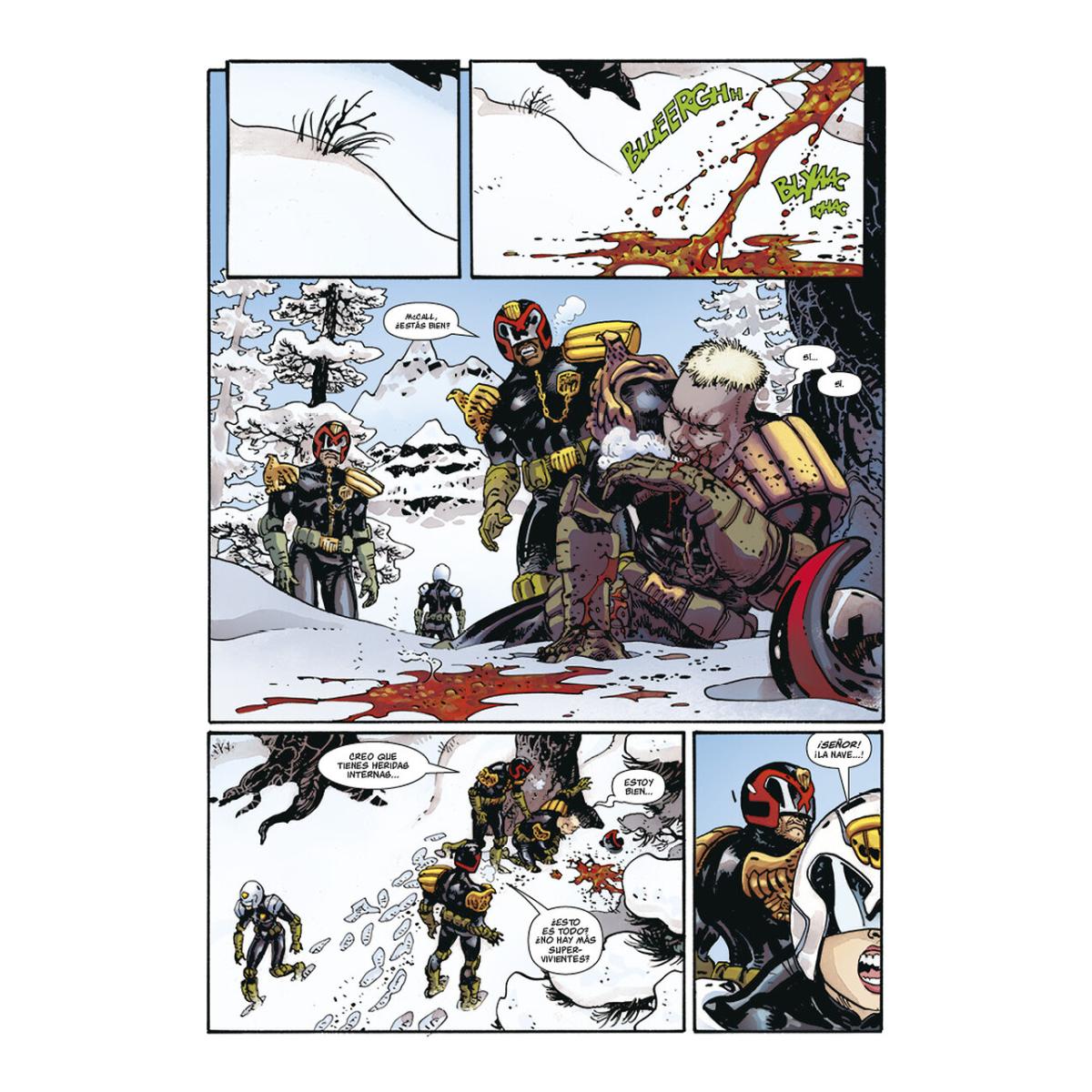 JUEZ DREDD: CON UÑAS Y DIENTES (Capa dura) 2