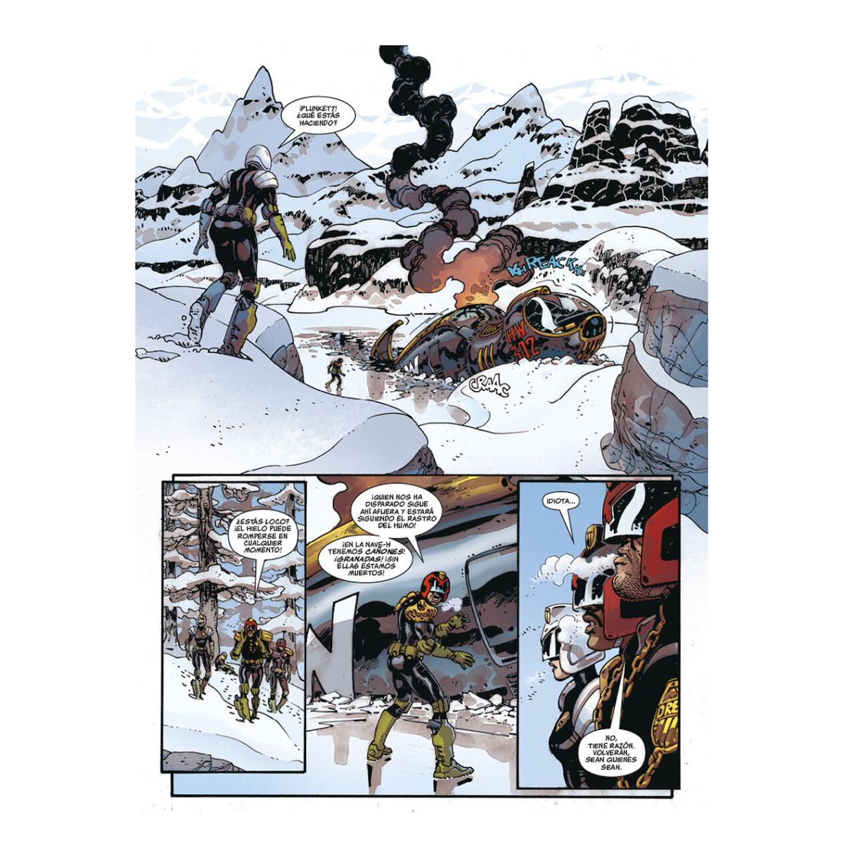 JUEZ DREDD: CON UÑAS Y DIENTES (Capa dura) 3