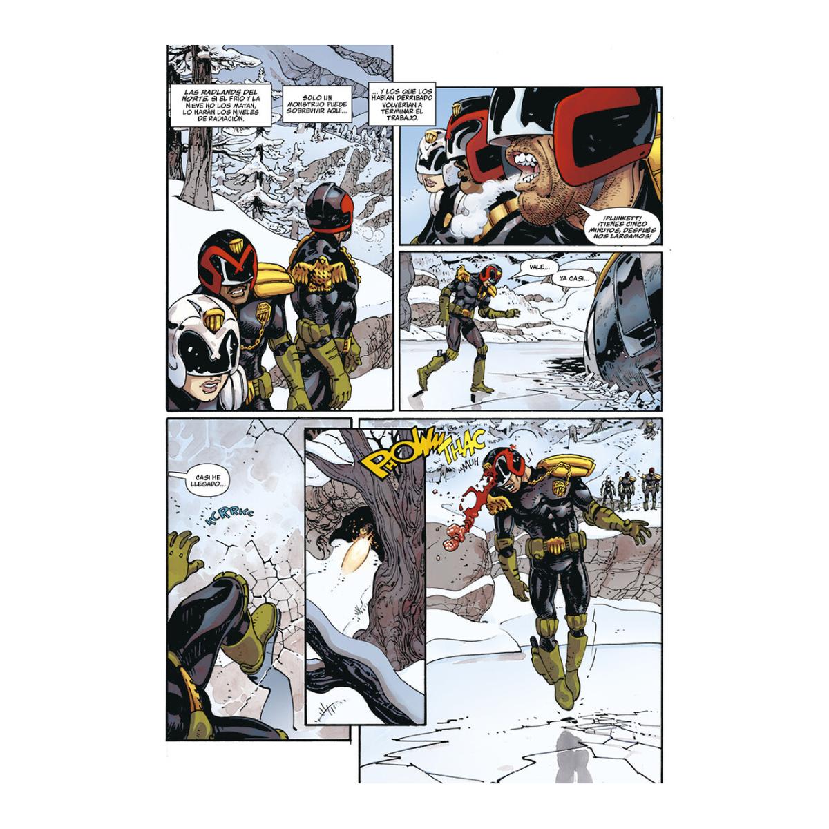 JUEZ DREDD: CON UÑAS Y DIENTES (Capa dura) 4
