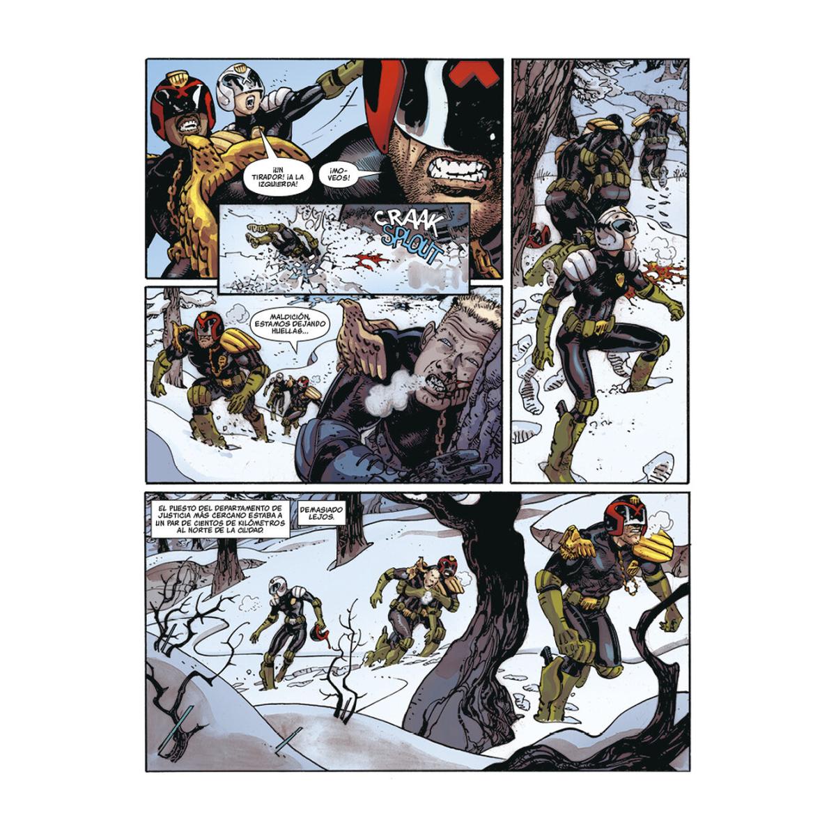 JUEZ DREDD: CON UÑAS Y DIENTES (Capa dura) 5