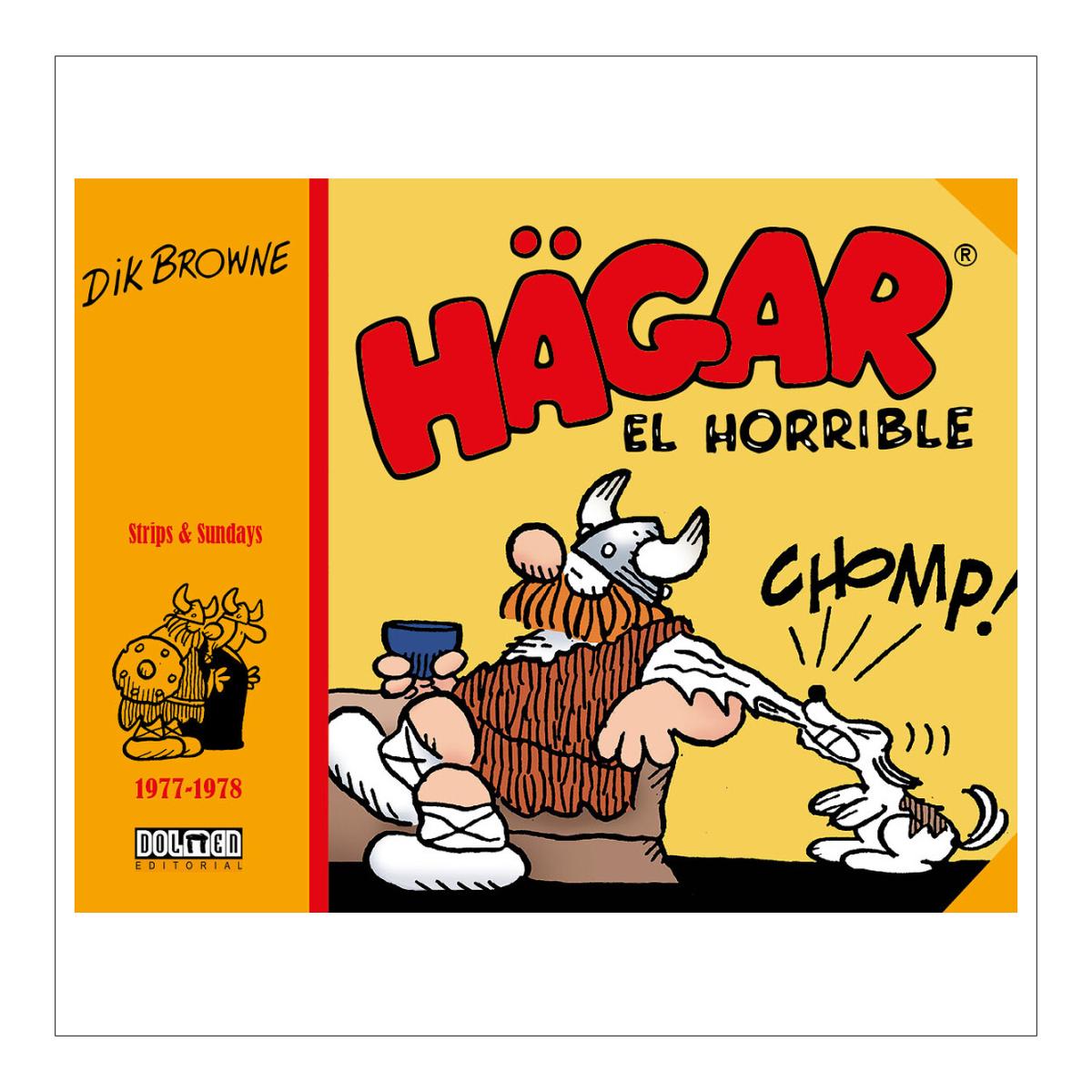 Imagem 0 de HAGAR EL HORRIBLE 1977 - 1978 (Capa dura)