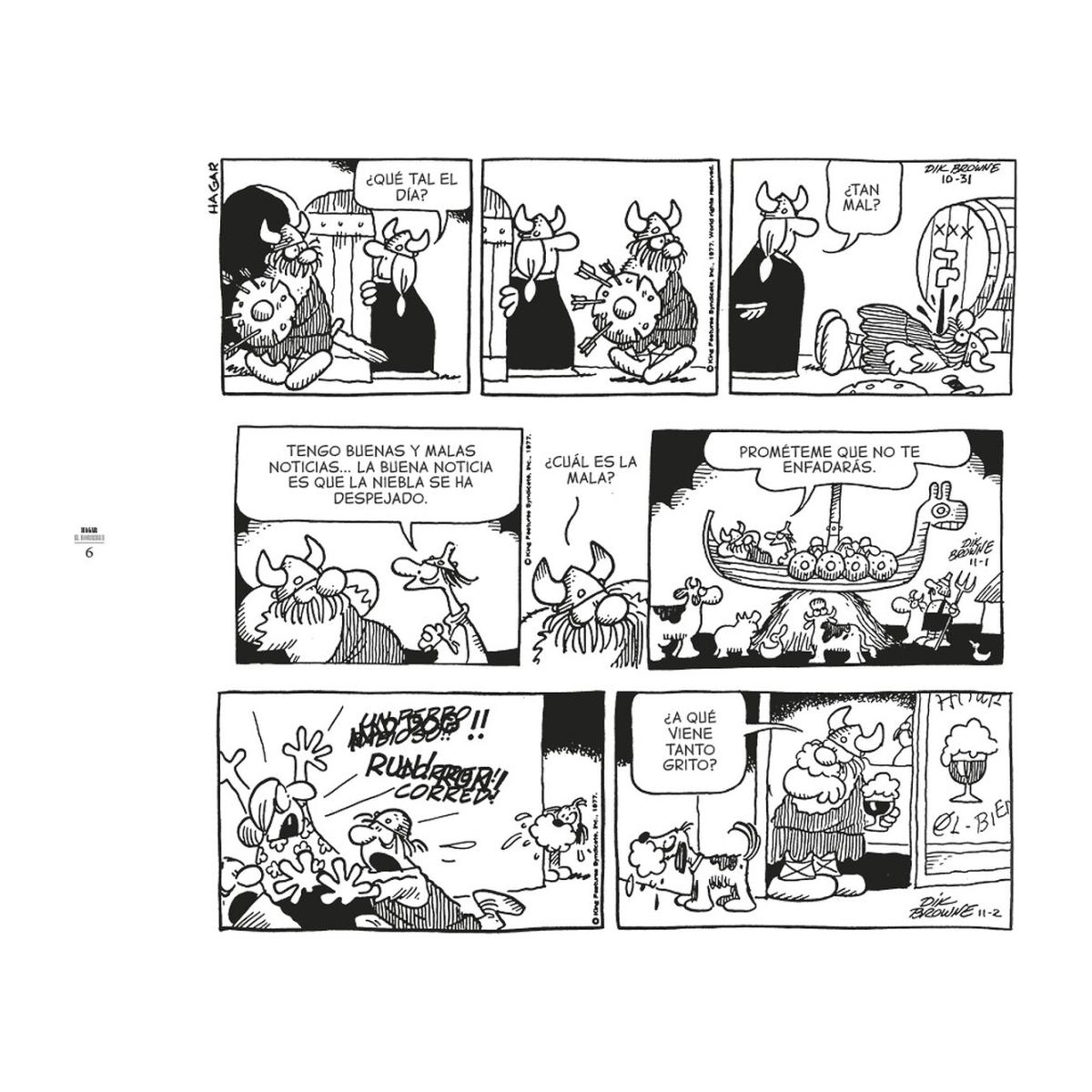 HAGAR EL HORRIBLE 1977 - 1978 (Capa dura) 3