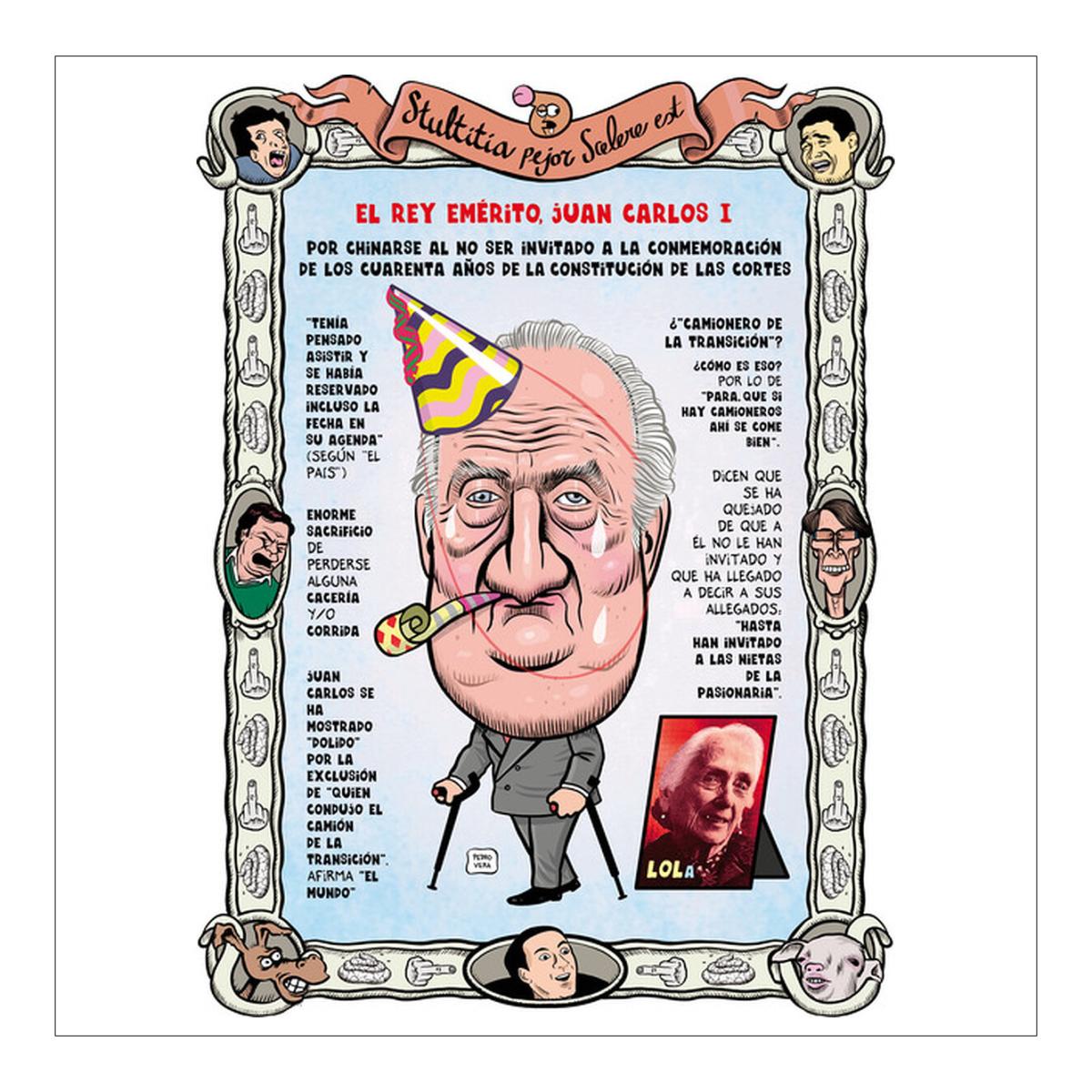 Titanes del bochorno 01: Política española (Capa Mole) 2