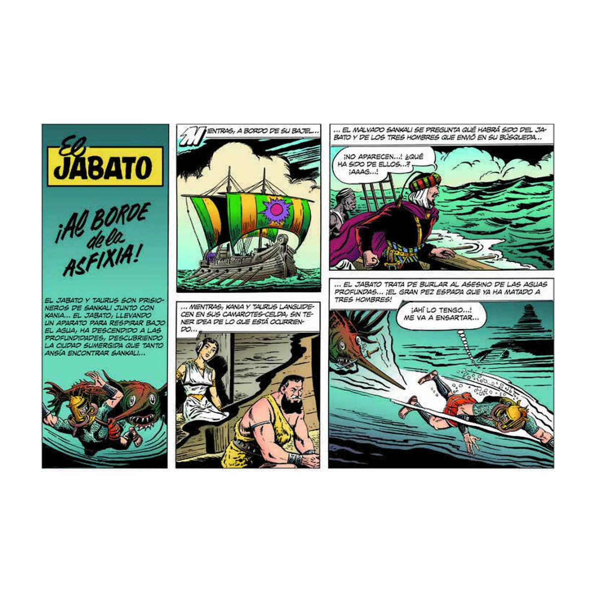 EL JABATO 1959 - 1960. ¡LA LUCHA CON NUMA! (BRUGUERA - SD) (Capa dura) 8