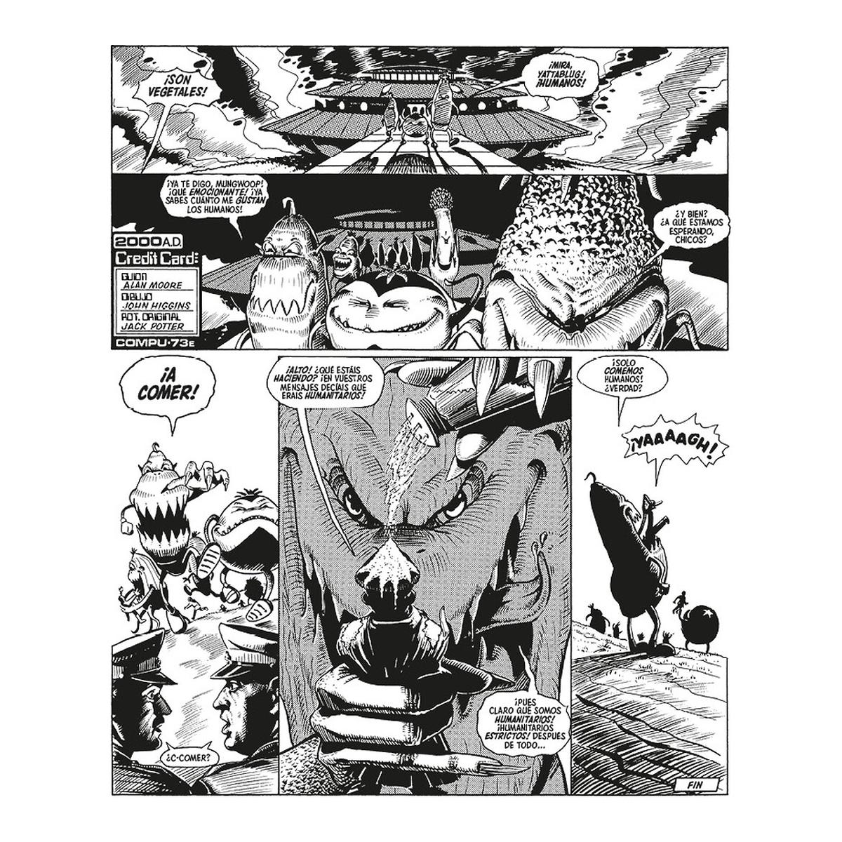 ALAN MOORE EN 2000AD: LAS OBRAS COMPLETAS VOL.01 (Capa dura) 4