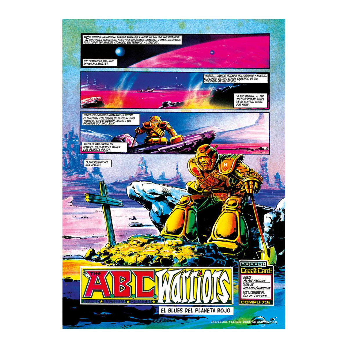 ALAN MOORE EN 2000AD: LAS OBRAS COMPLETAS VOL.01 (Capa dura) 5