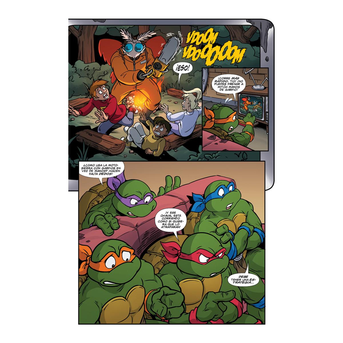 TEENAGE MUTANT NINJA TURTLES : LAS AVENTURAS ANIMADAS -  VOL.03 (Capa Mole) 3
