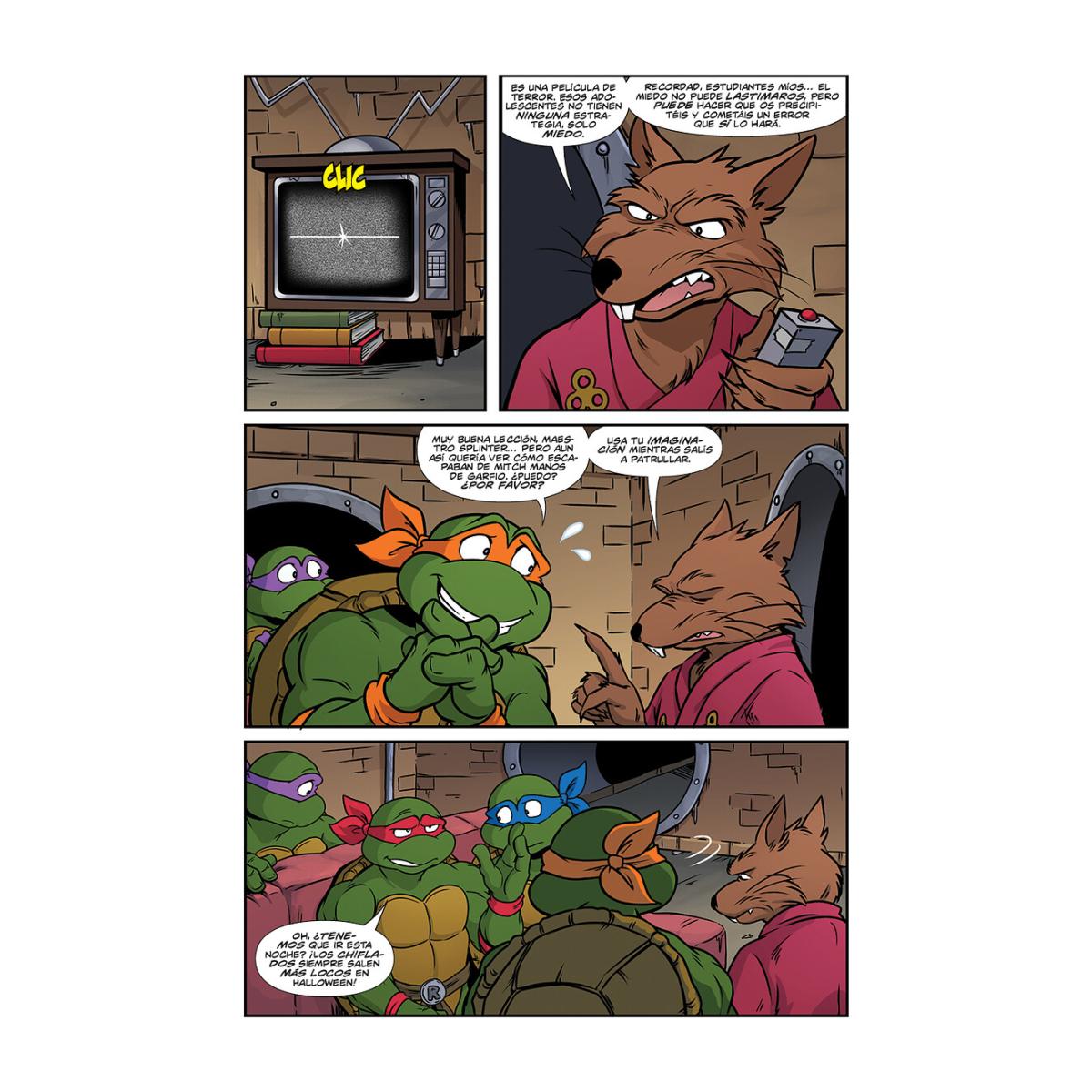 TEENAGE MUTANT NINJA TURTLES : LAS AVENTURAS ANIMADAS -  VOL.03 (Capa Mole) 4