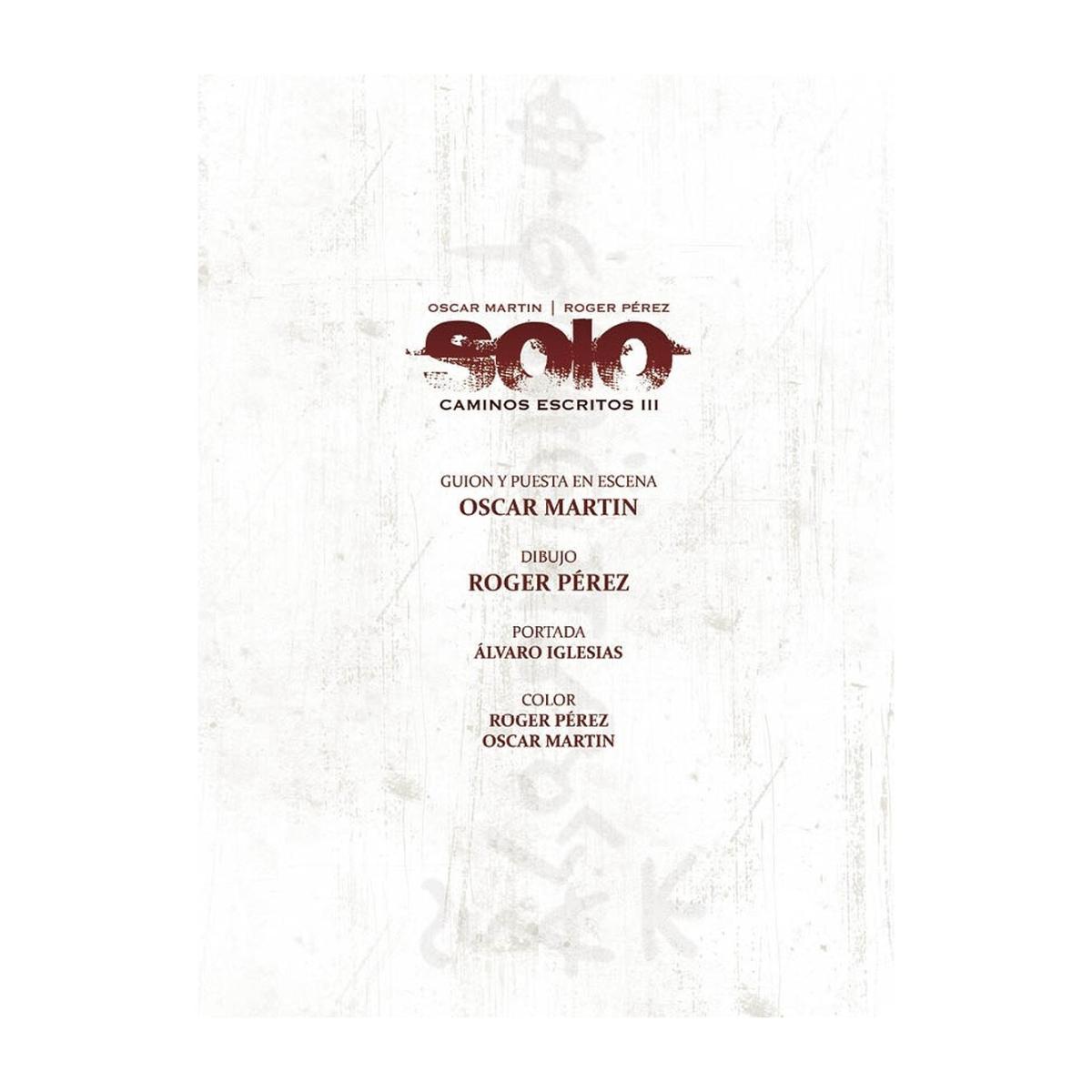 SOLO. CAMINOS ESCRITOS 03 (Capa dura) 2